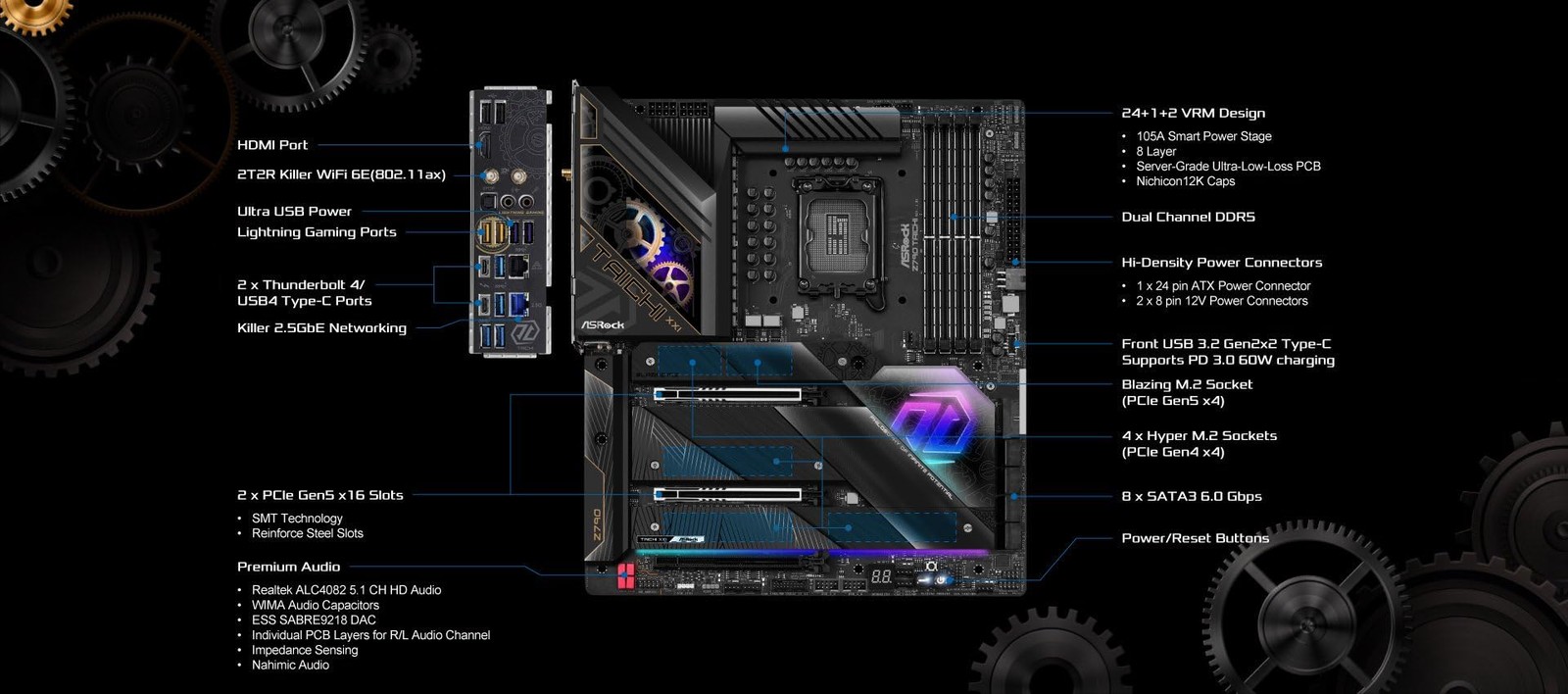 MB ASROCK | Z790 Taichi R