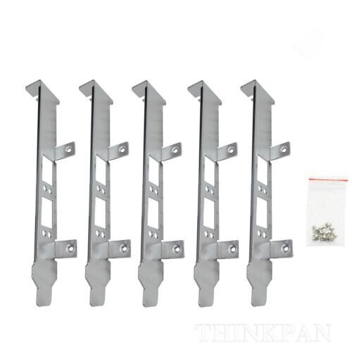 5pcs Full Height Bracket for Broadcom 57810s DELL 0N20KJ HP NC530SFP DA/SFP