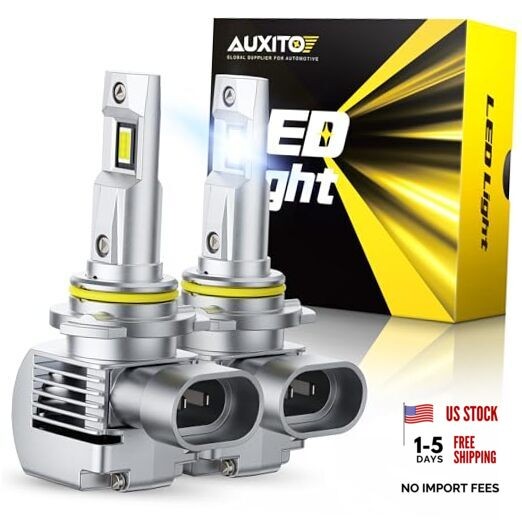 Bulbs, 44000LM 6500K Cool White, Direct Replacement HB3/Light Bulbs with 9005