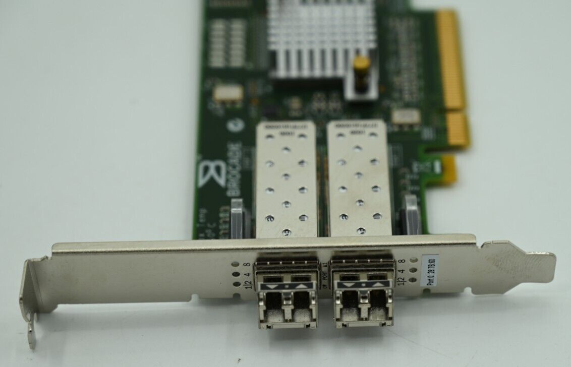 Dell Brocade 8 Gb/s 2-Port PCIe 2.0 x8 Fiber Channel HBA CARD 826 B DP/N 05GYTY