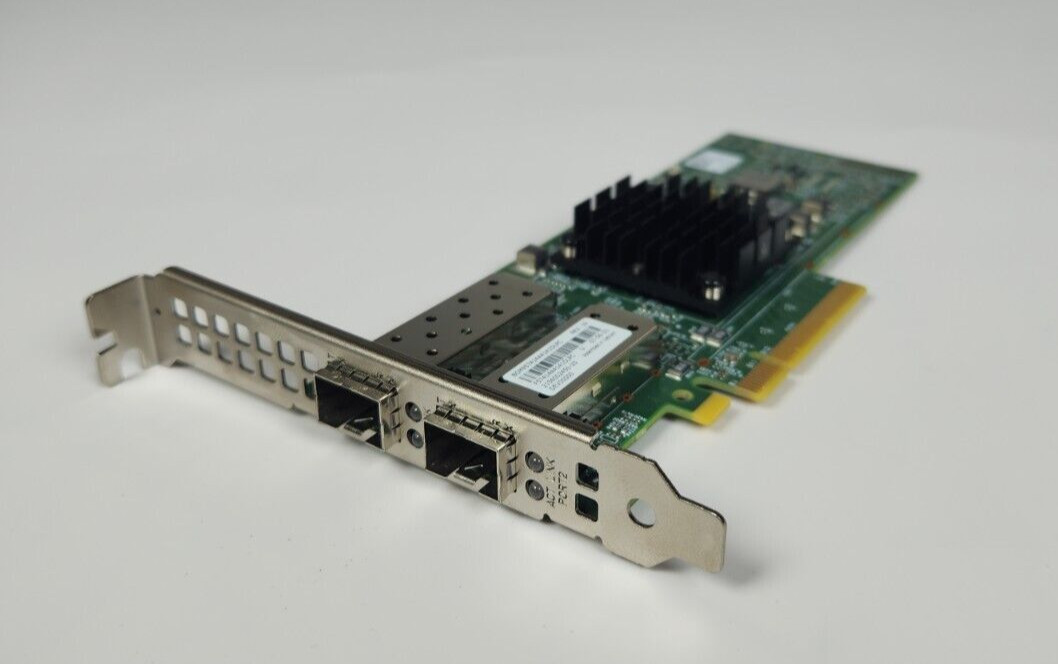 Dell Broadcom 57414 BCM957414 Dual Port/2x 25GbE SFP28 NIC CX94X +Transceivers