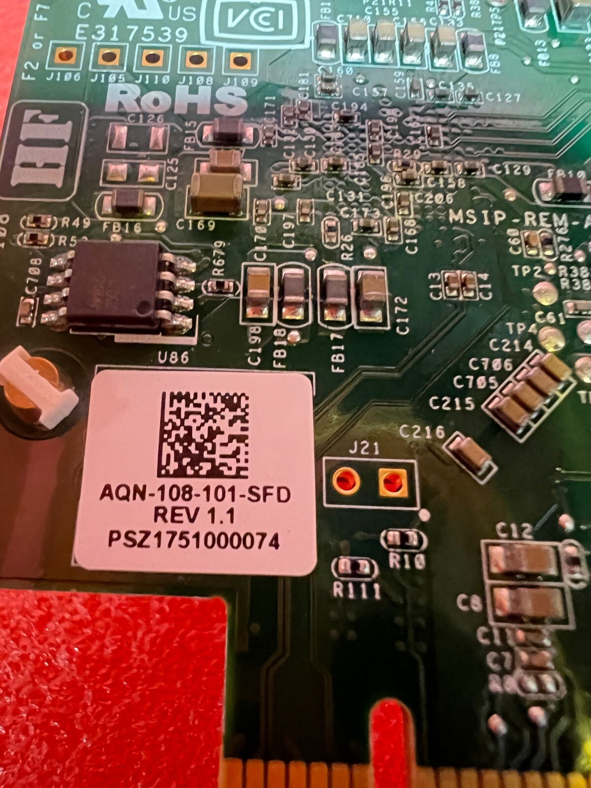 Dell AQN-108-101-SFD 52.5G Single-port network Interface Card Adapter 0PPT48