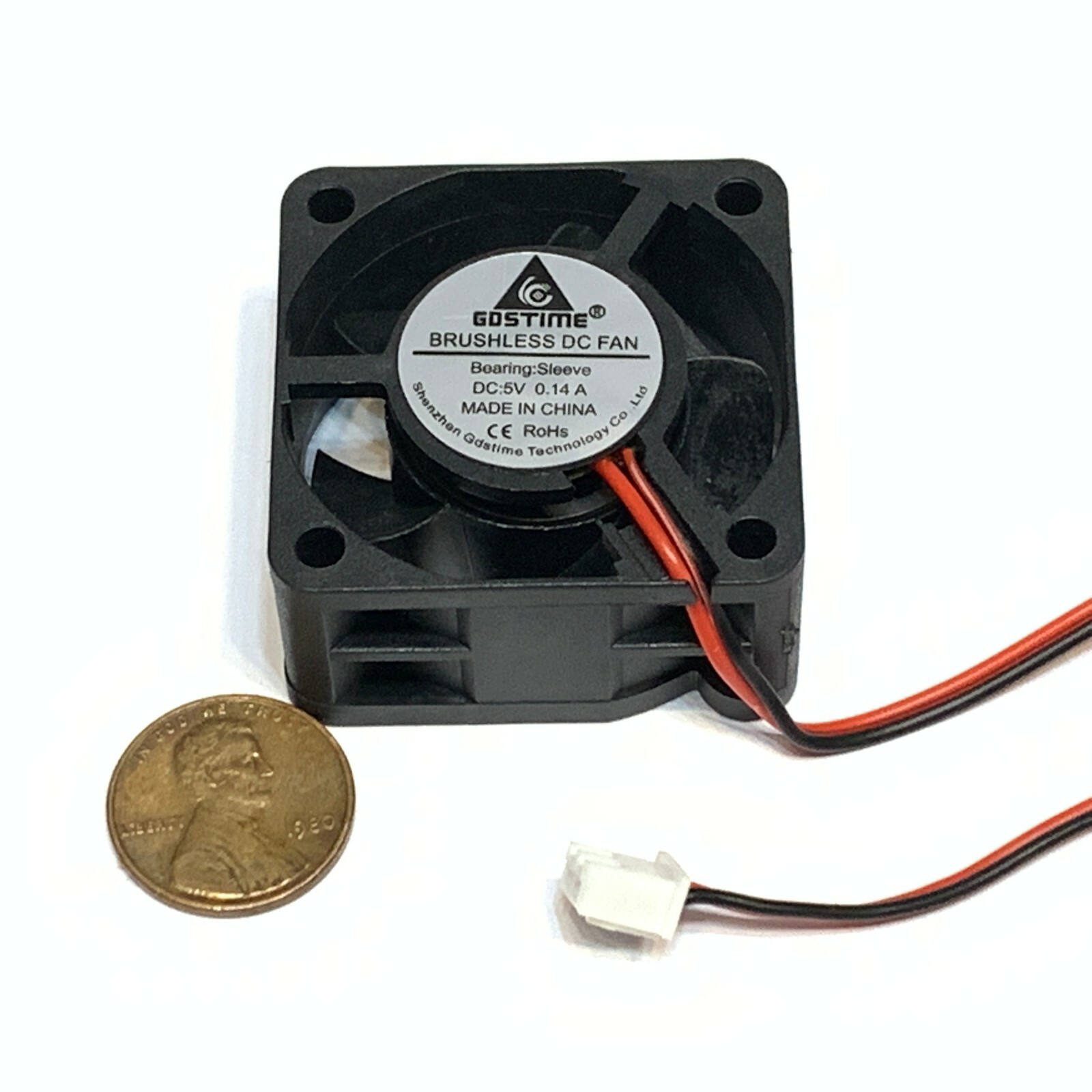 4 Pieces Fan 5v GDStime 4cm 4020 40mm 40x40x20mm 3d printer blower computer A41