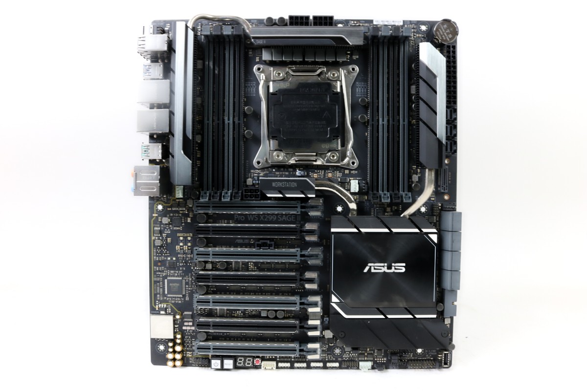 ASUS Pro WS X299 Sage II LGA2066 Motherboard w/ IO Shield | US Seller, Fast S…
