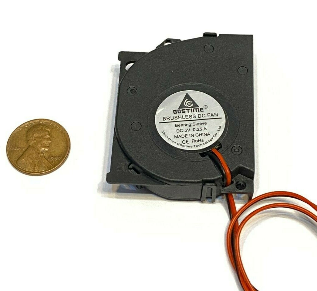 4 Pieces 5V Blower Computer 50x40x10mm 5cm 4cm 10mm Cooling Exhaust Fan 2pin C46