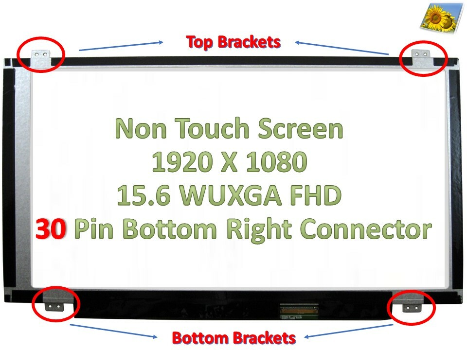 15.6 1920*1080 Matte IPS LCD Screen Compatible LTN156HL02-201 B156HAN06.1