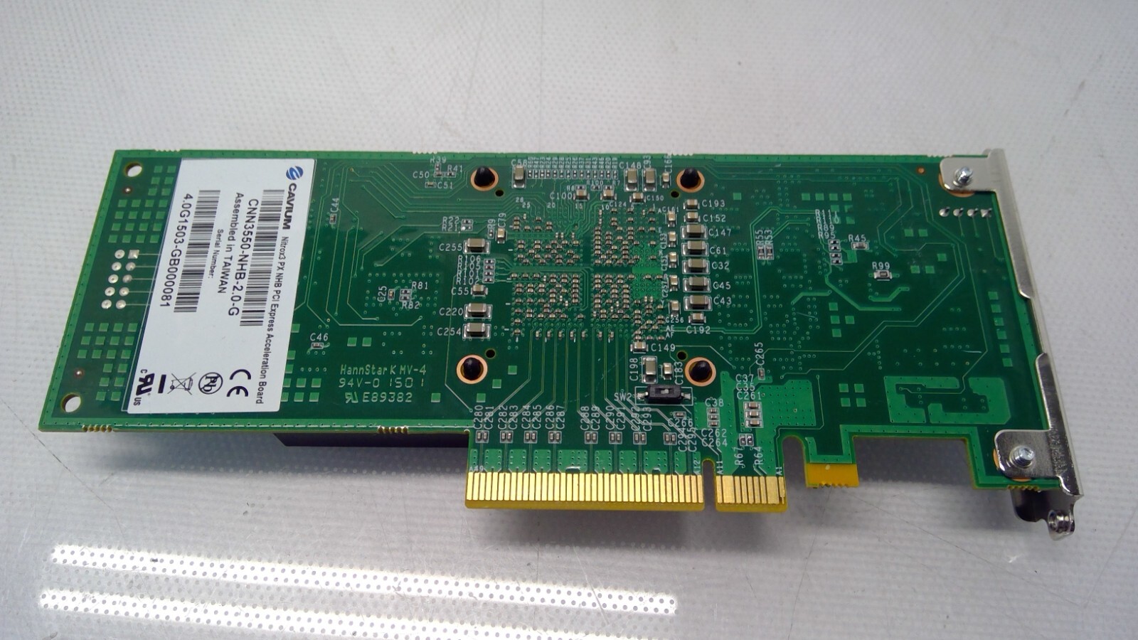 CAVIUM CNN3550-NHB-2.0-G Nitrox3 PX NHB PCI Express Acceleration Board