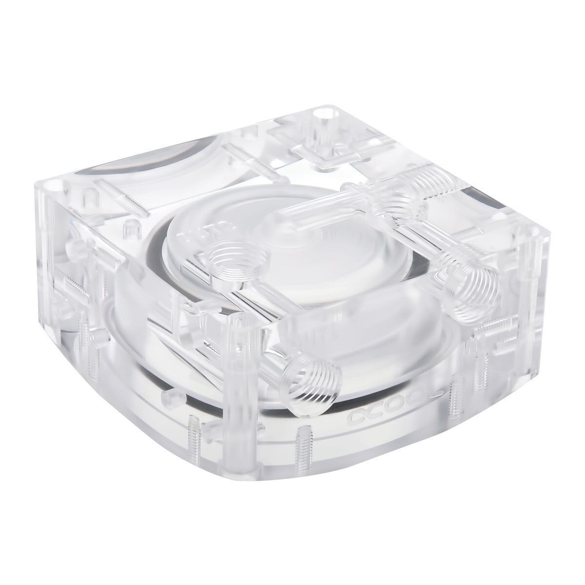 Alphacool Eisdecke D5 Pump Top V.3, Plexi (Acrylic), Pump Not Included
