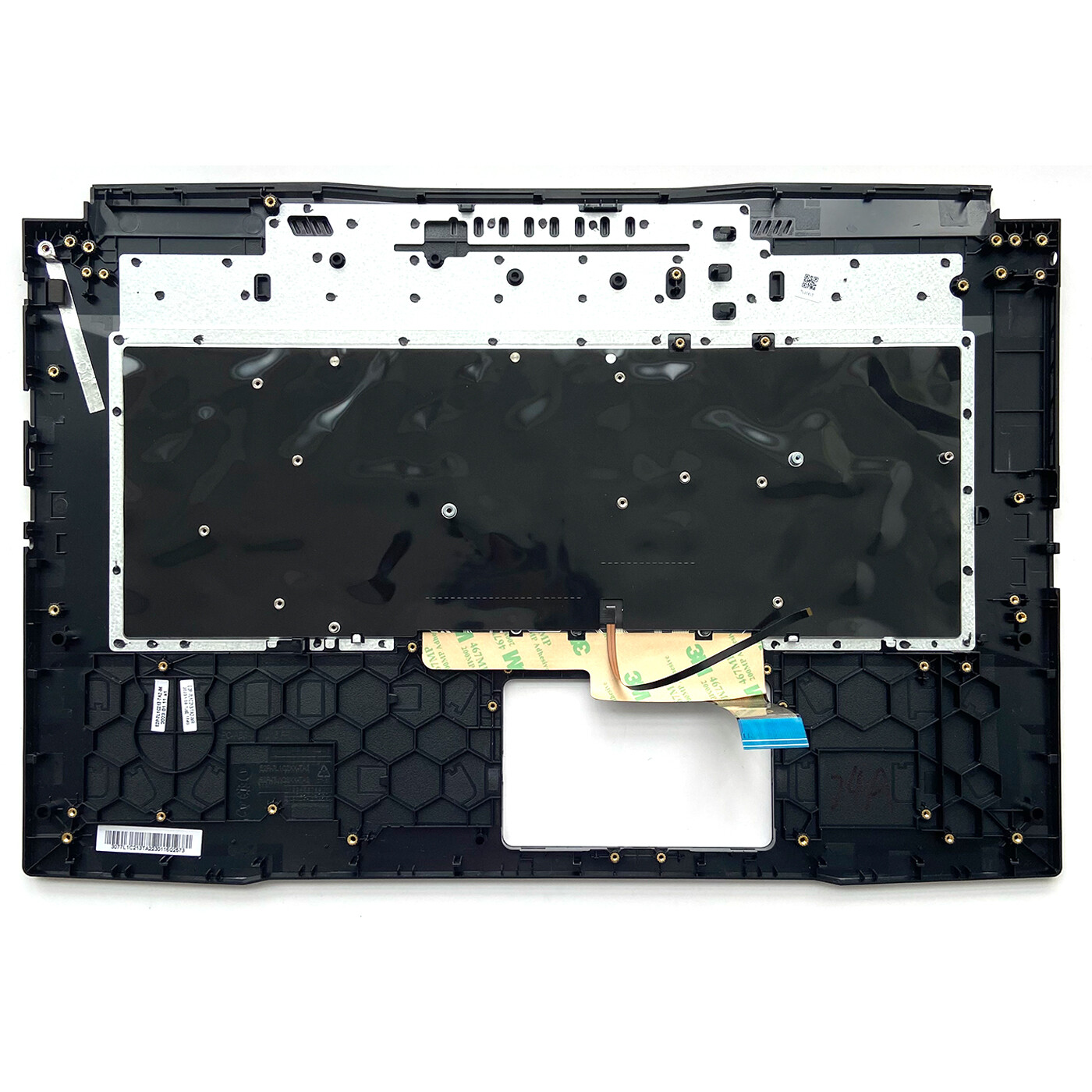 For MSI Katana GF76 MS-17L1 MS-17L3 Palmrest Cover Keyboard Full RED Backlit