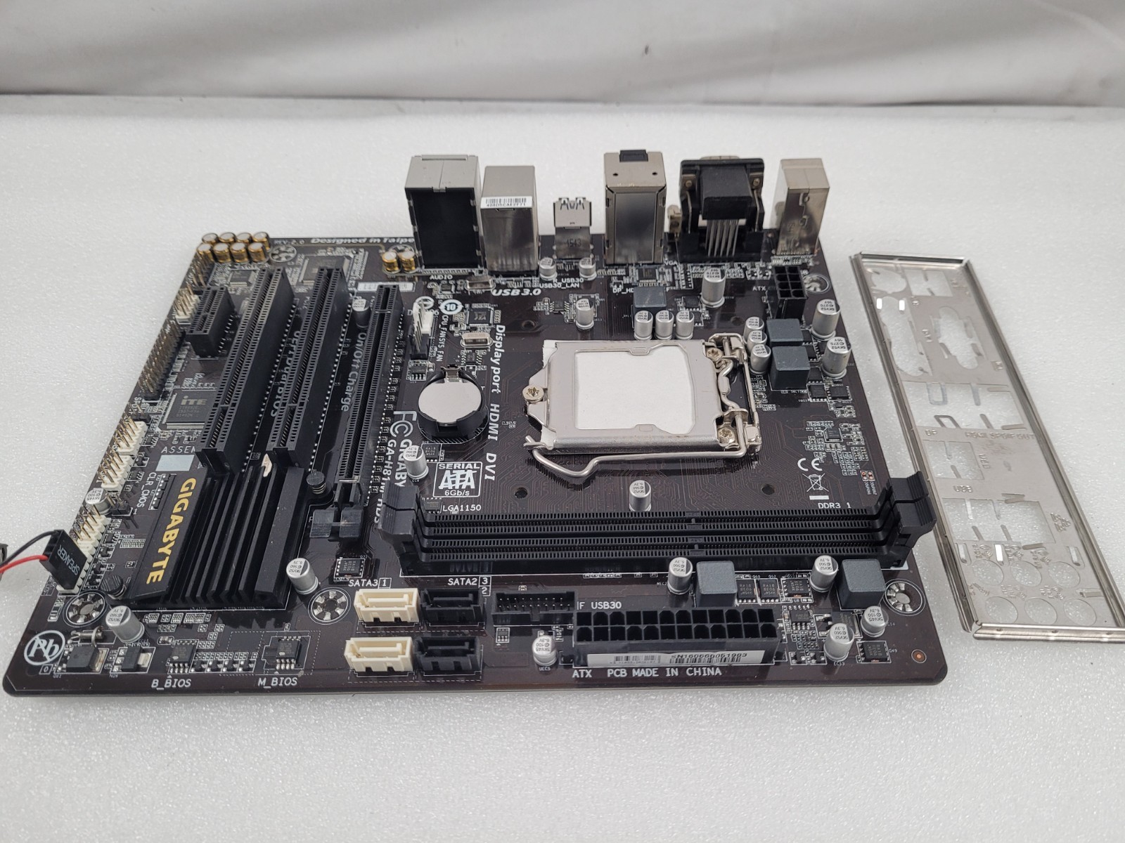 Gigabyte GA-H81M-HD3 Intel LGA 1150 mATX Motherboard; Tested