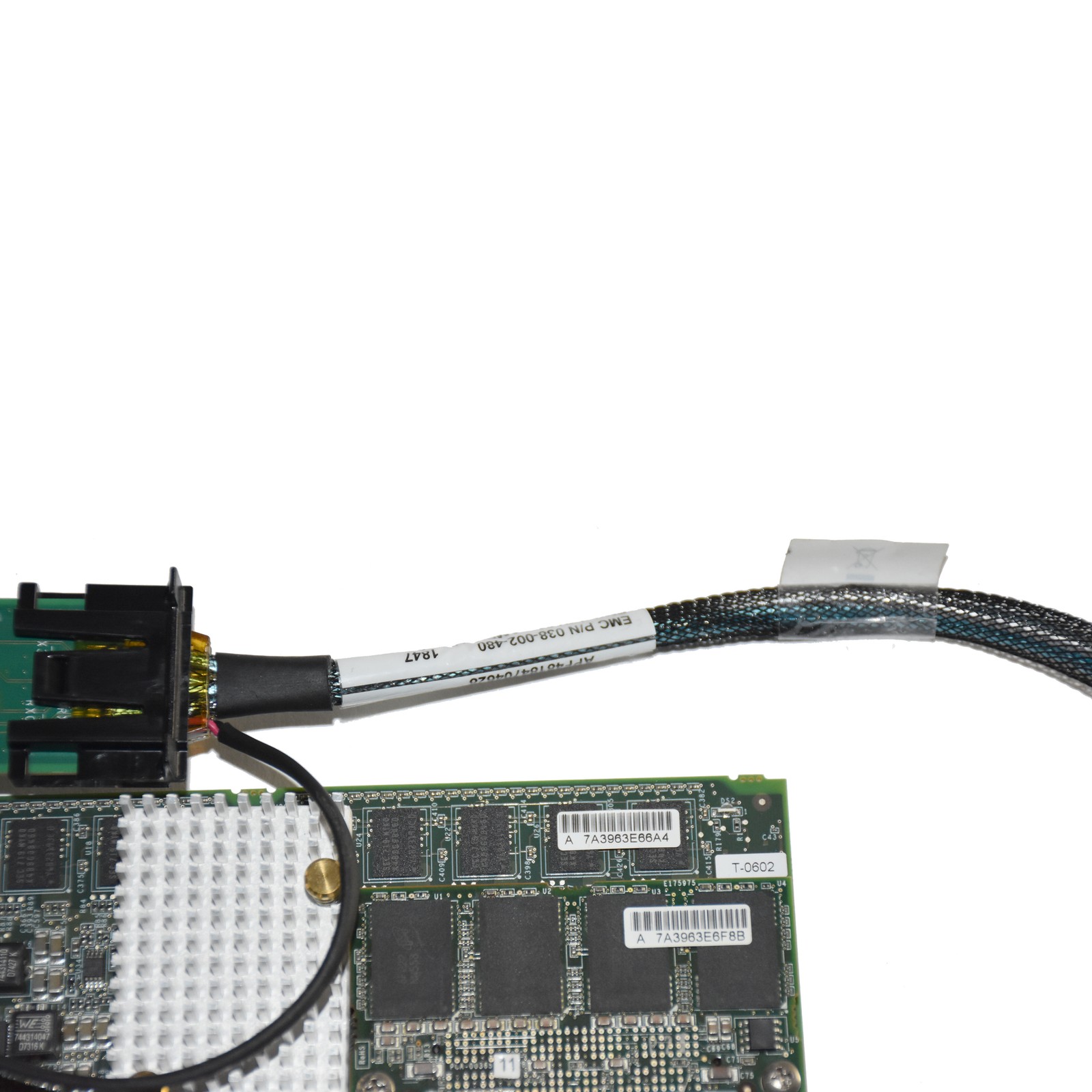 EMC NVRAM 1616 16GB DDR MN Accelerator Card PCIe NV-1616 PCA-00364 W/ HD MiniSAS