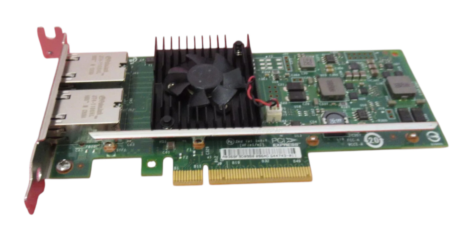 Dell Intel 3DFV8 X540-T2 10Gb RJ-45 Dual Port Low Profile PCIe network card