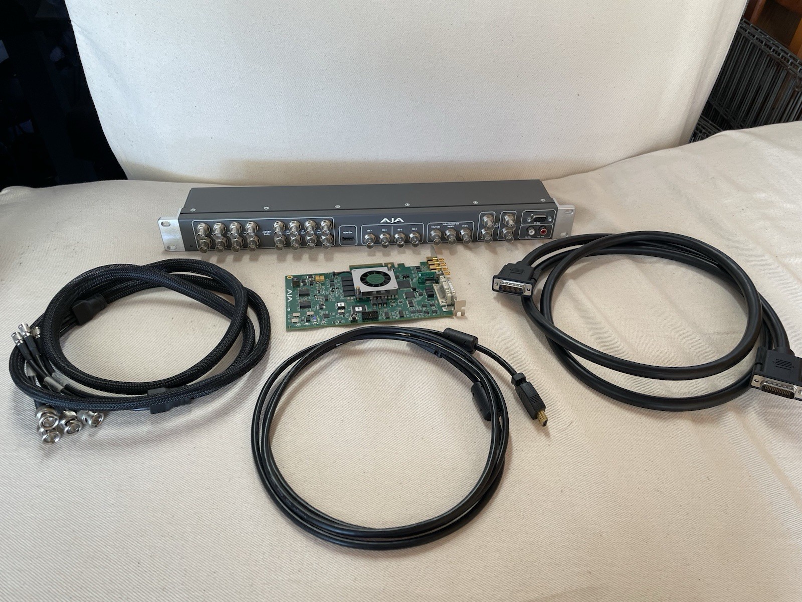 AJA KONA-4-R0 4 Channel SD/HD/FHD SDI with K3G Breakout Box