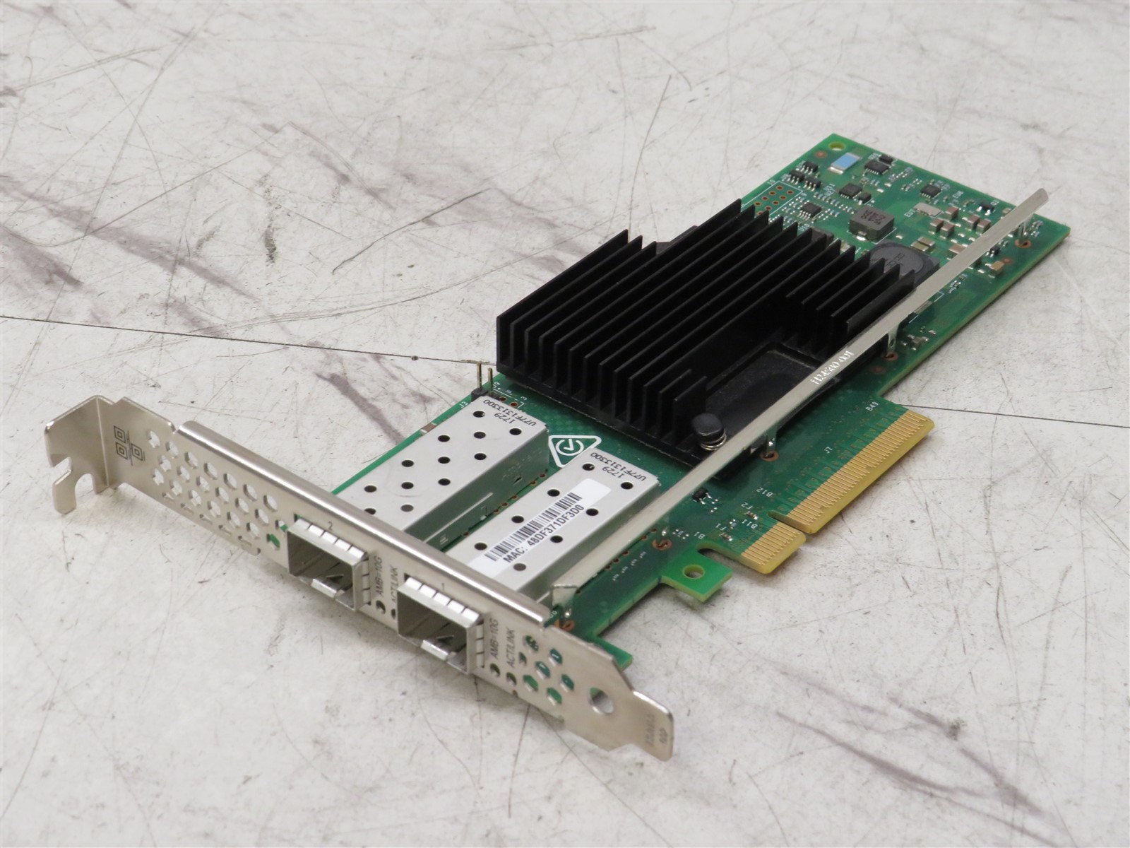 HPE 562SFP Dual-Port 10GbE SFP PCIe Network Adapter P/N: 790316-001 Tested