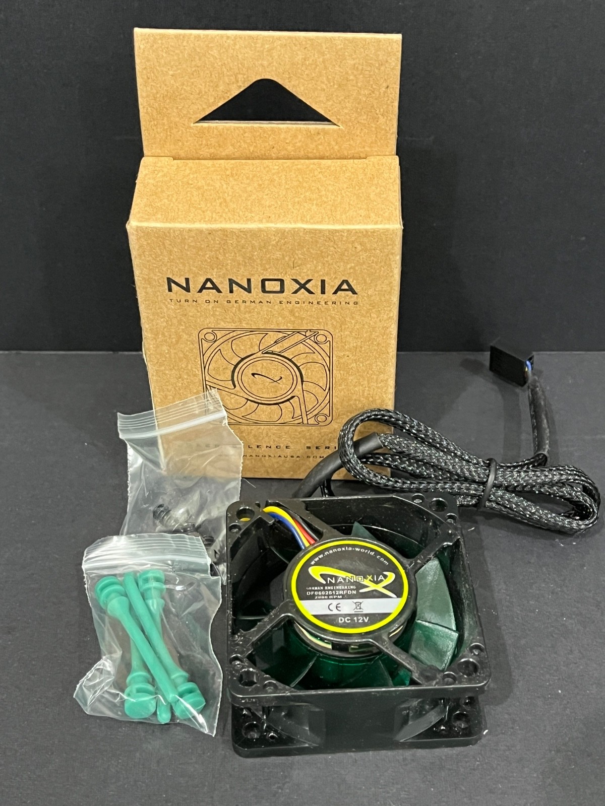 NEW NANOXIA GERMANY DEEP SILENCE SERIES FAN 60MM COMPUTER