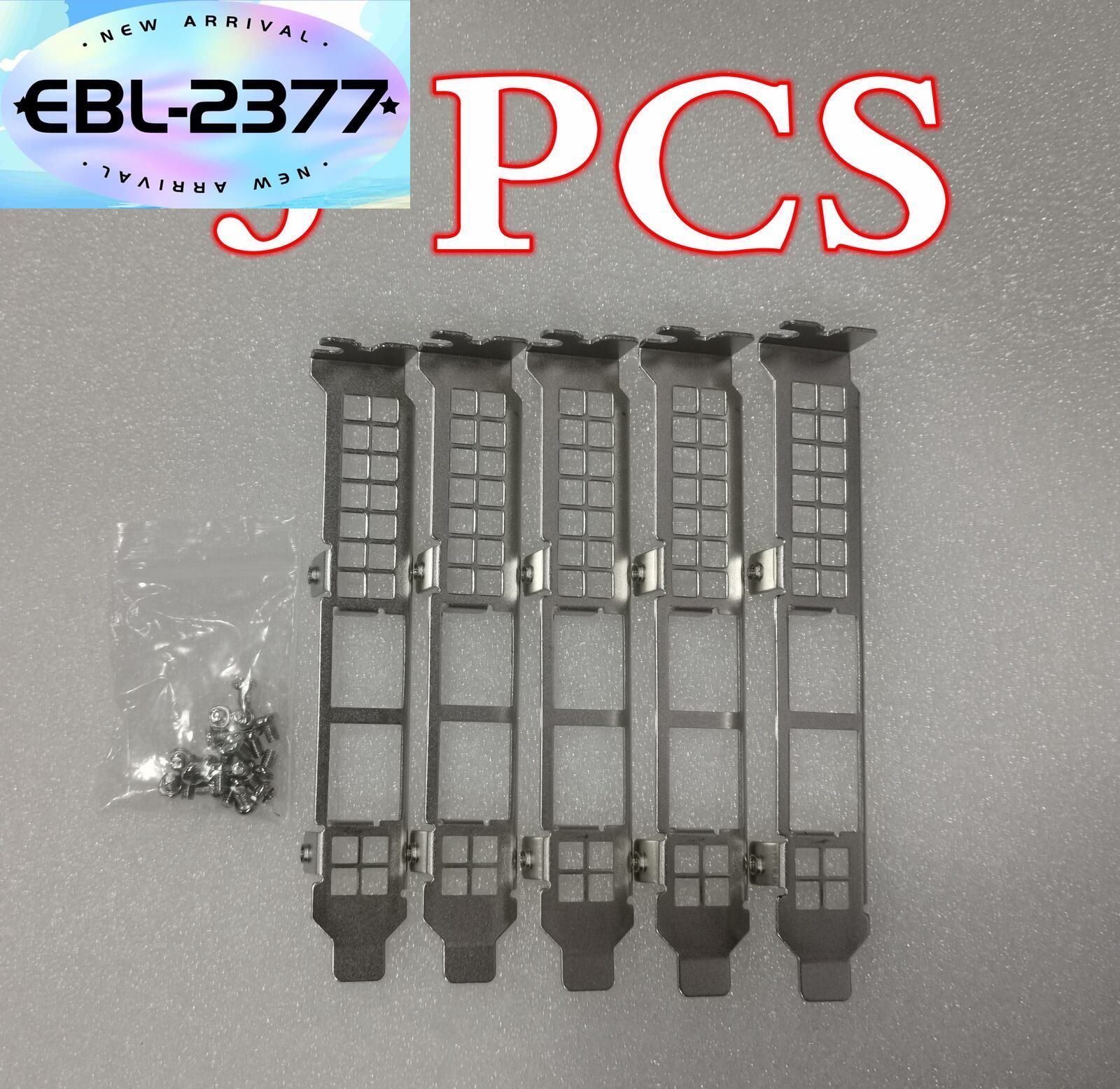 5PCS Supermicro Full height Bracket Blech AOC-STG-i2T X540-AT2 Rev 2.01
