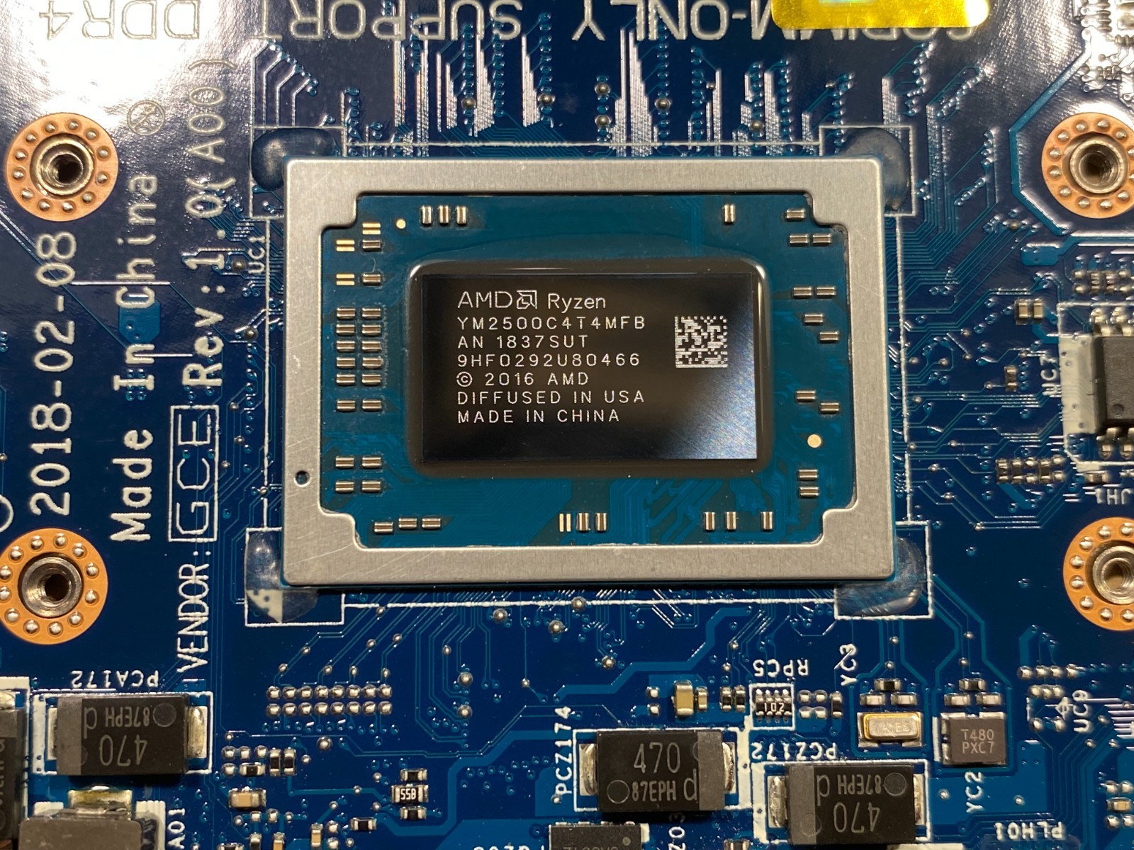 NEW Dell Inspiron 15 5575 17 5775 AMD Ryzen 5 2500U Motherboard 9XH0N LA-F121P