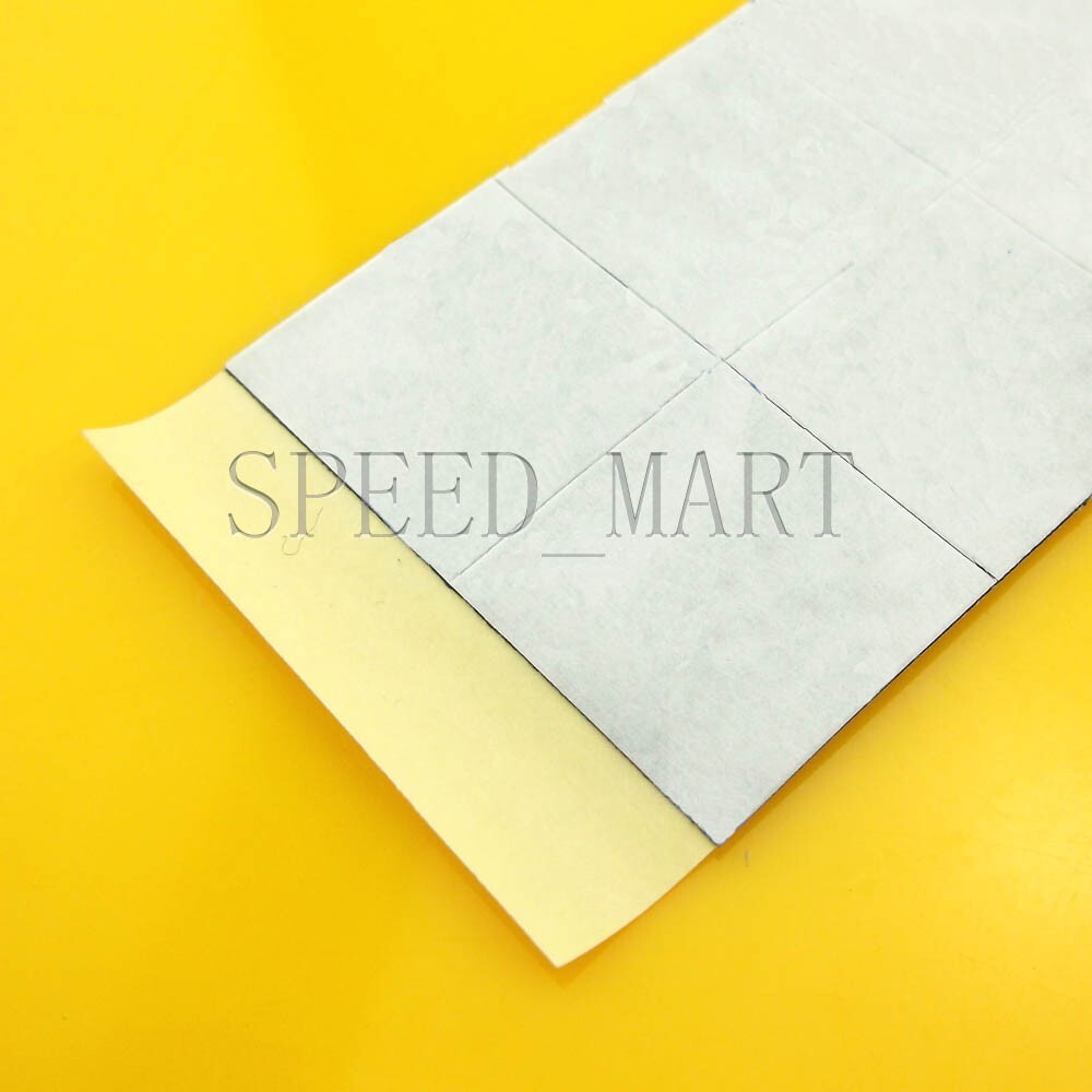 20pcs 20x20mm Double Side Square Thermal Adhesive Tape Pads for Heat Sink