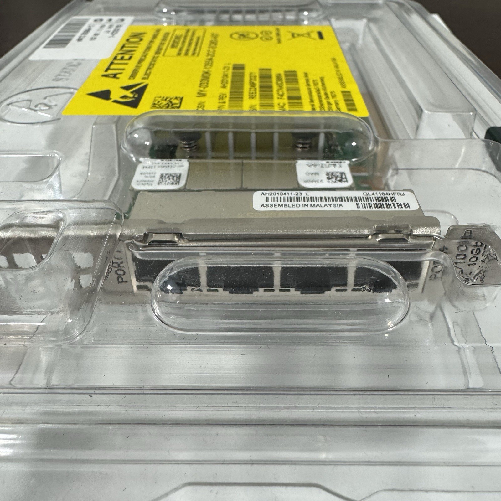 Dell Qlogic QL41164HFRJ Quad Port 10GbE RJ-45 10GBase-T Card D1 Sealed