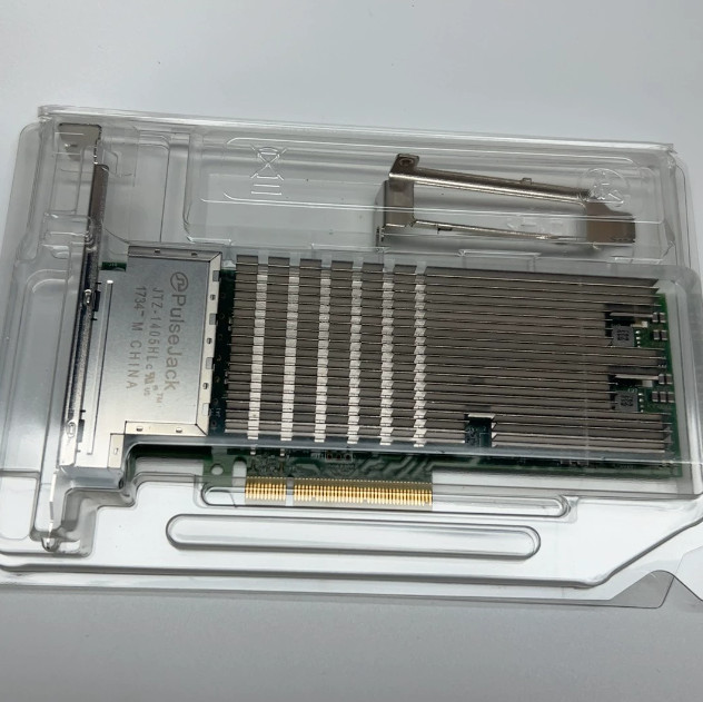 Dell 08XJ7 Intel X710-T4 4-Port 10GbE RJ45 PCIe x8 Ethernet Network Adapter