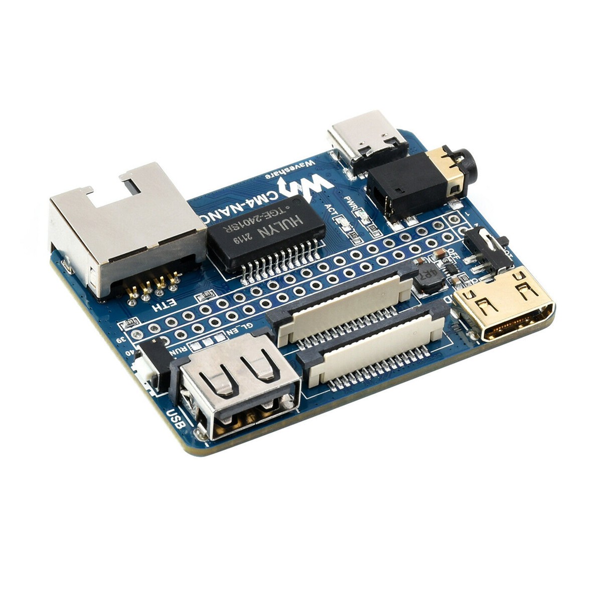 Mini Base Board (B) for Raspberry Pi Compute Module 4 Same Size as the CM4