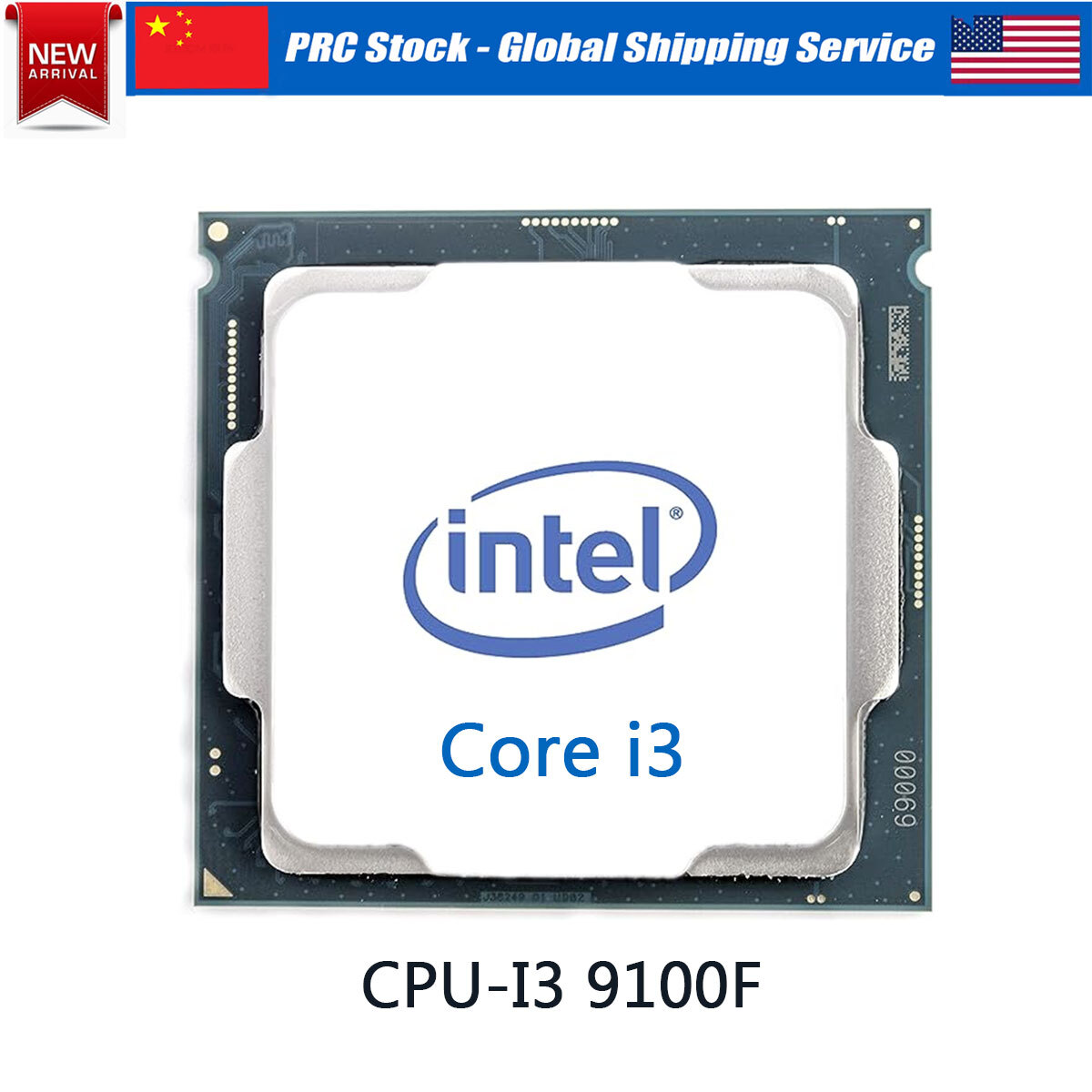 Intel Core i3-9100F CPU 3.6GHz 8.0 GT/s Socket LGA 1151 CPU Processor