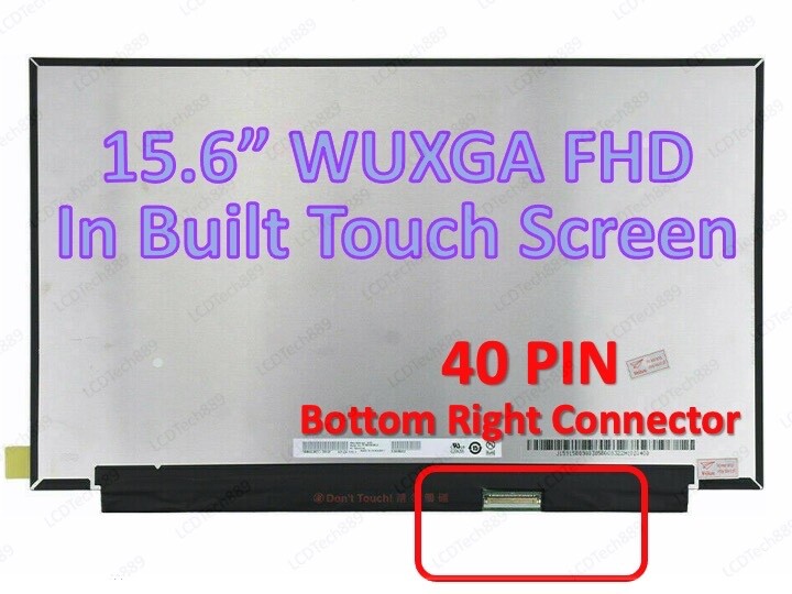 Screen for Lenovo IdeaPad 1 15AMN7 82VG 40pin Touch FHD 1920×1080 IPS LCD LED