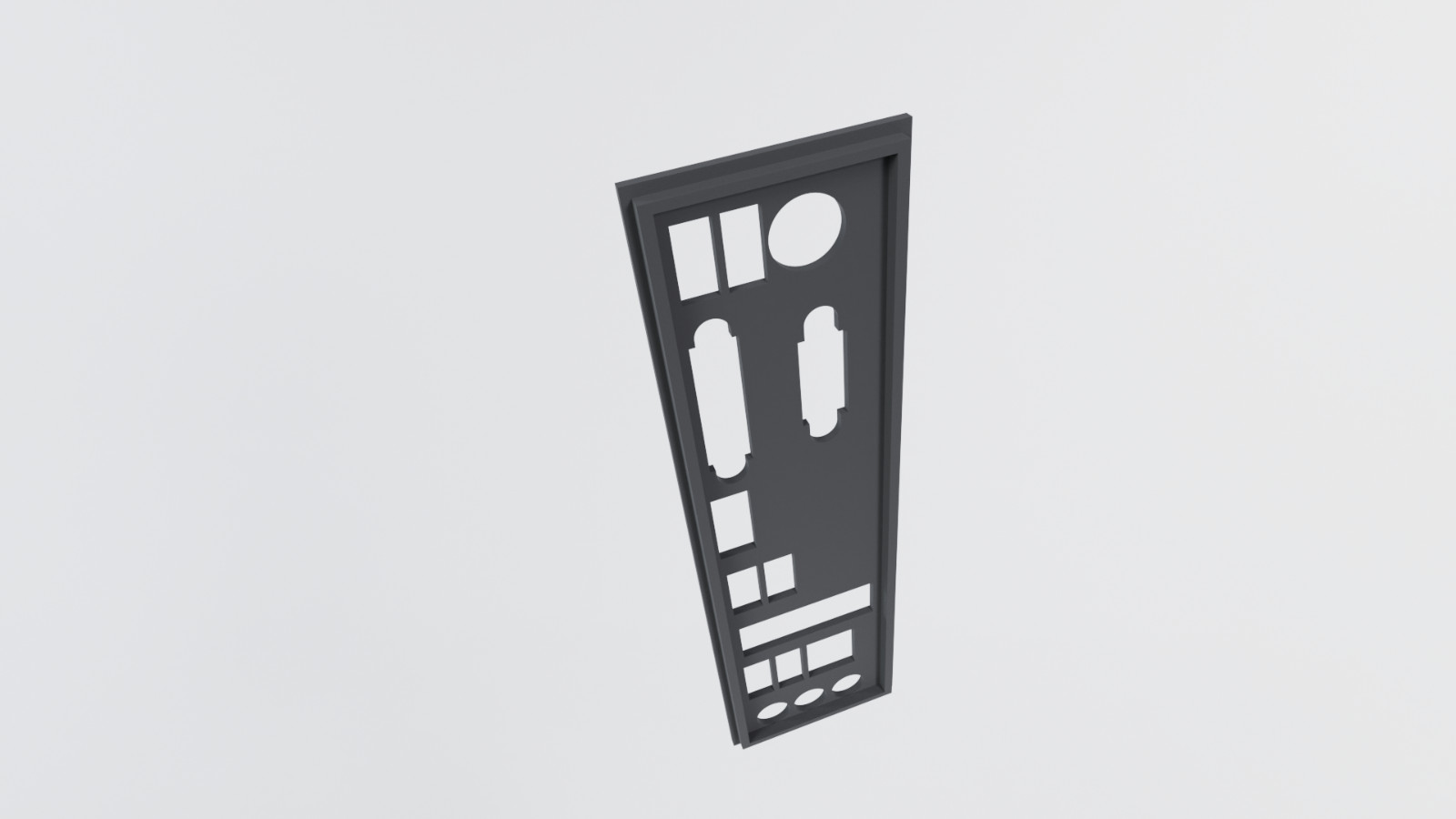 IO Shield Backplate for ASUS PRIME B550M-A WIFI Motherboard Replacement PETG