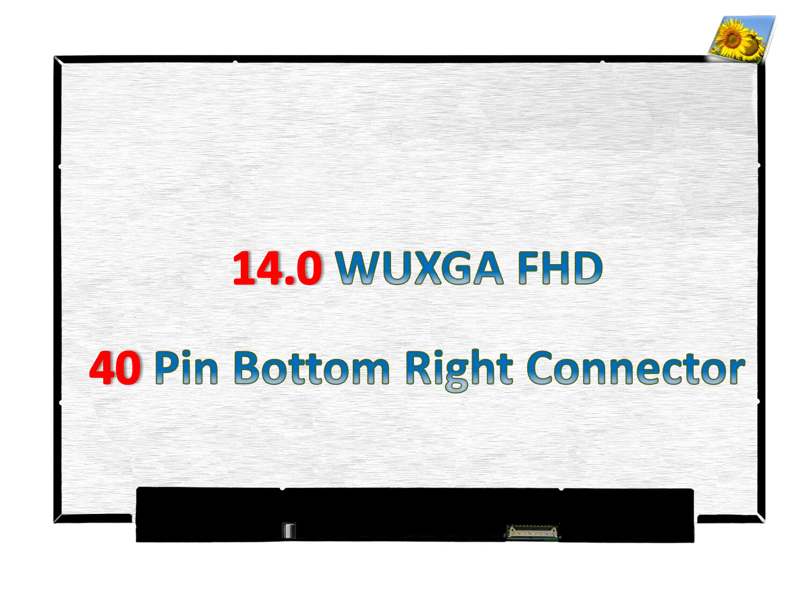 NE140QDM-NX1 V18.0 14″ 2560×1600 16:10 40 pin eDP LCD screen Matrix Display New