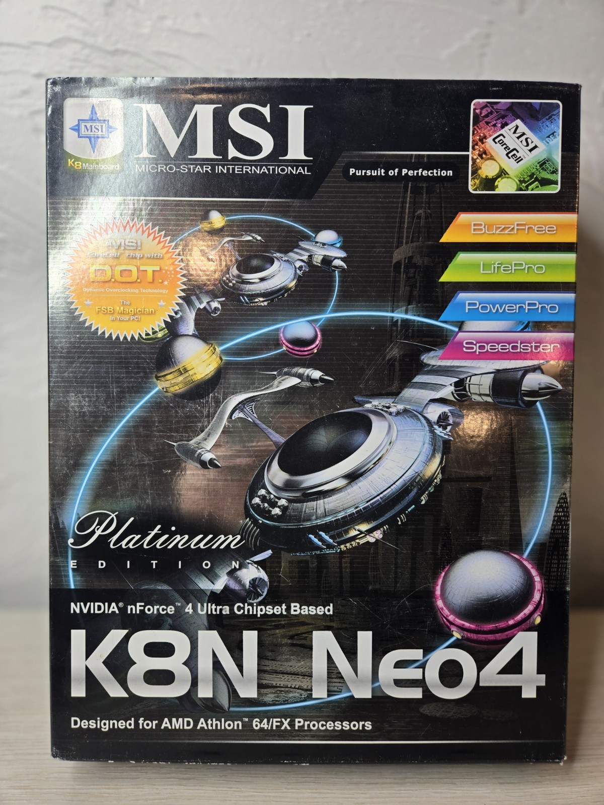 NEW MSI K8N Neo4 Motherboard Platinum Edition “SEE PHOTOS/DESCRIPTION”
