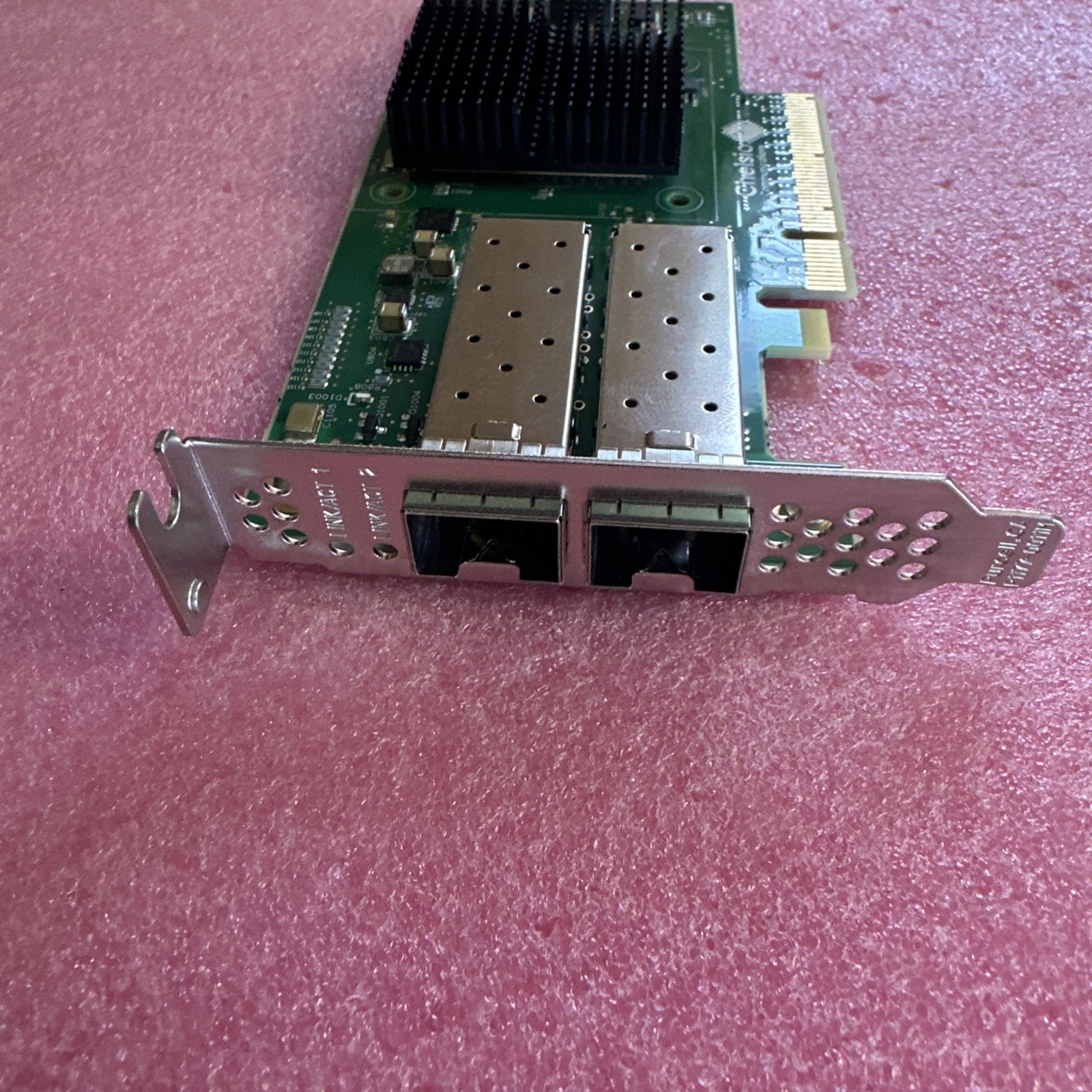 Chelsio T520-SO-CR 2-Port 10GbE SFP+ PCIe 3.0 x8 Network Adapter SFF 110-1188-50
