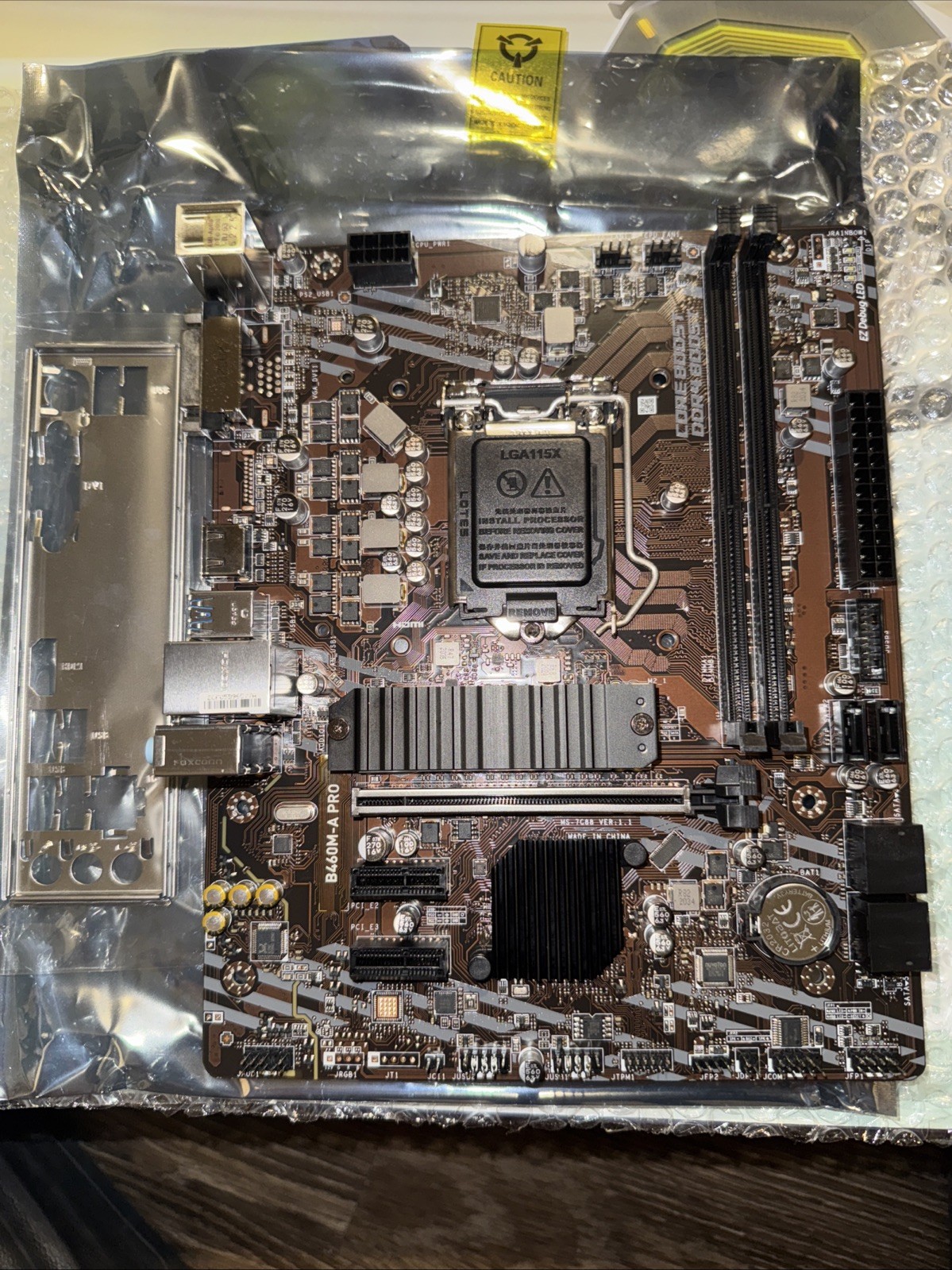 MSI B460M-A Pro DDR4 LGA 1200 Micro ATX Motherboard 10th Gen
