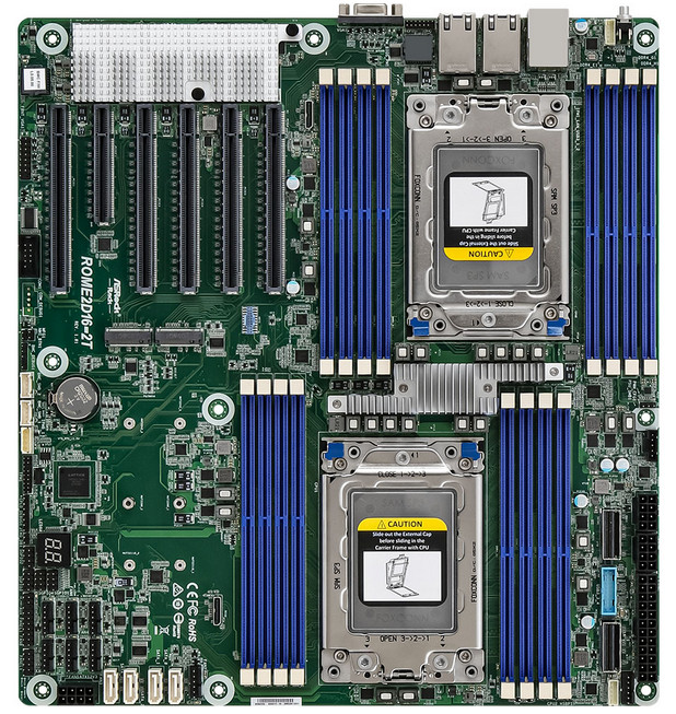 Asrock Rack ROME2D16-2T Motherboard