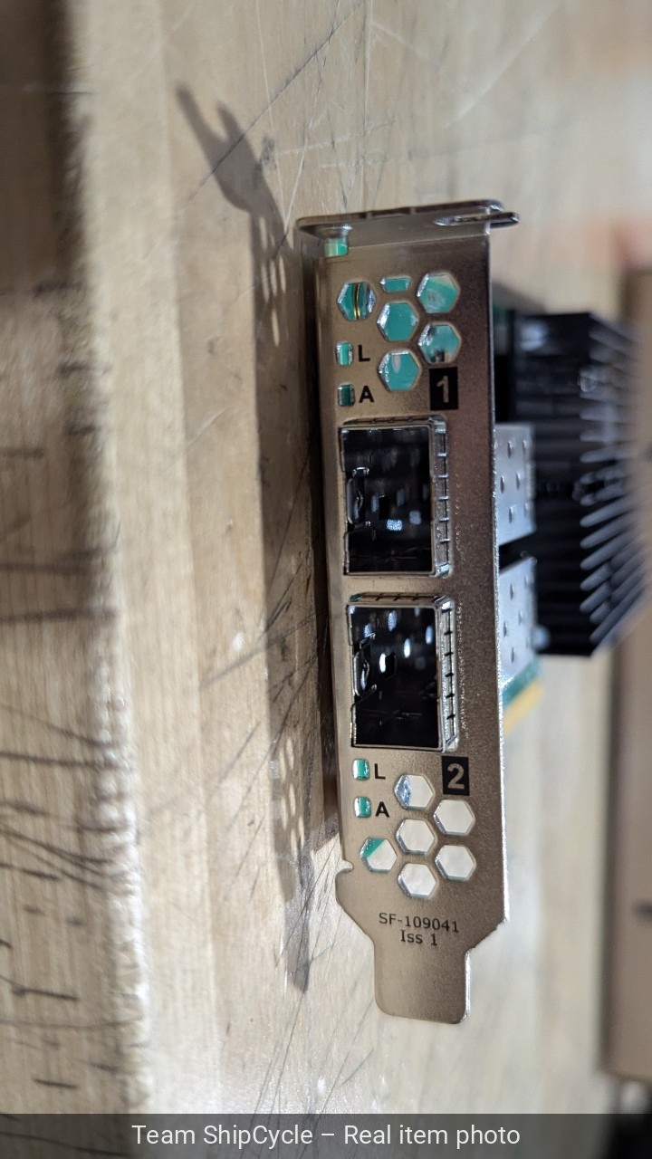 Solarflare XtremeScale X252225GPlus Dual Port 25 Gigabit SFP28 PCIe NIC G2U