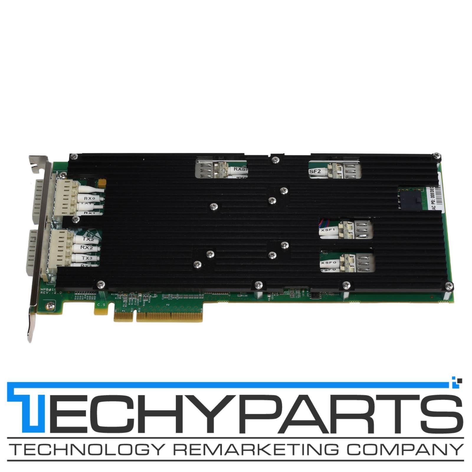 Silicom PE310G4BPI9-SR-SD-G 4-Port Fiber SR 10GbE PCIe Bypass Server Adapter NOB