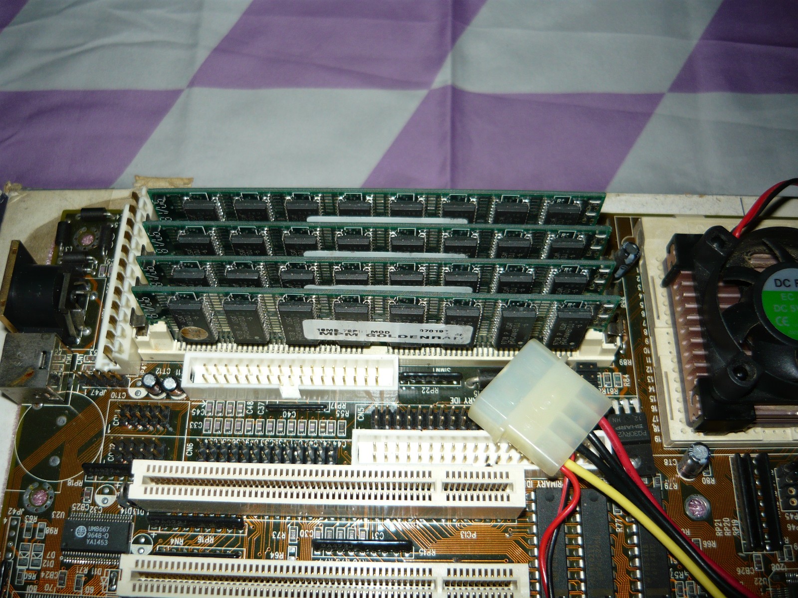 Vintage Holy Grail Biostar MB-8433UUD Socket 3 Motherboard Cyrix 5×86-120 64MB