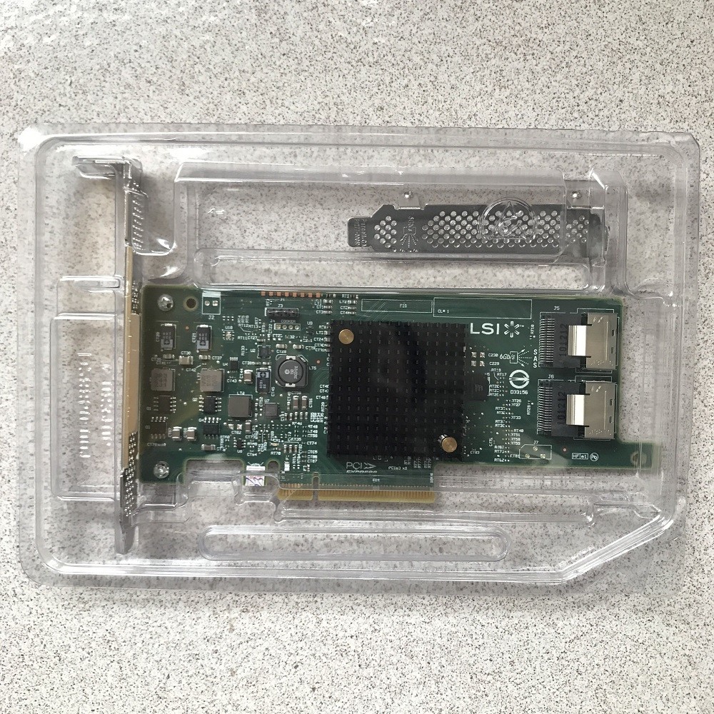 LSI SAS 9207-8i IT Mode SATA SAS 6Gb/s PCI-E 3.0 Host Bus Adapter Card