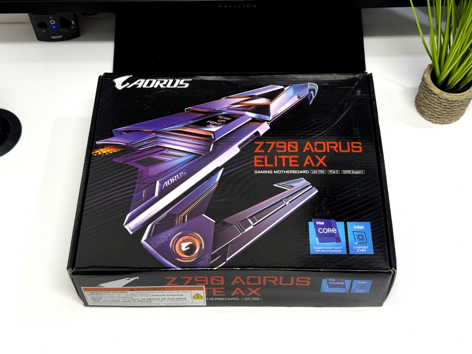 GIGABYTE Z790 AORUS ELITE AX DDR5 LGA1700 WiFi 6E PCIe 5.0 ATX