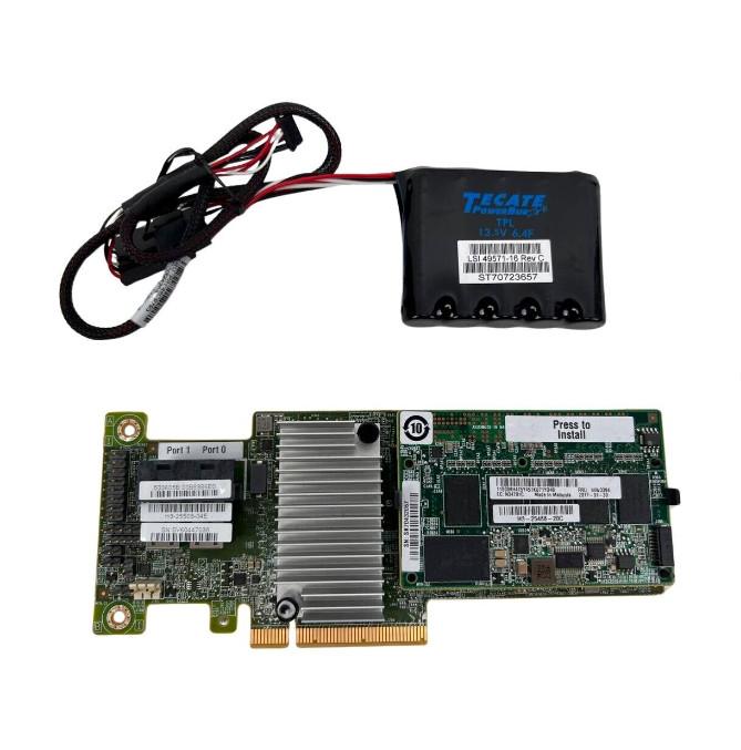 IBM ServeRAID M5210 46C9111 12GB/S SAS/SATA 2GB PCI-E 3.0 x8 iMR RAID Controller