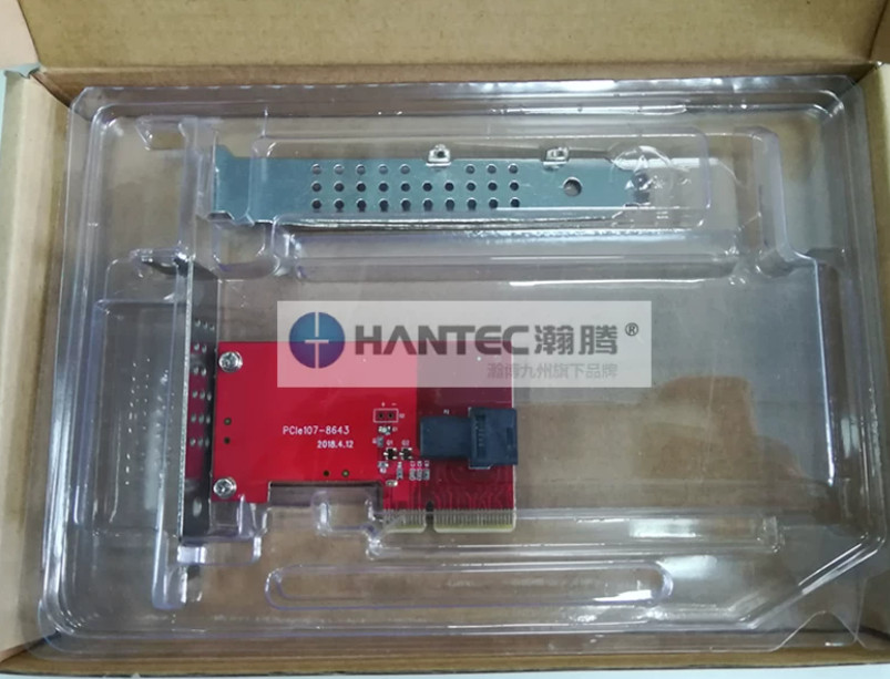 NVMe U.2 SSD Adapter PCIe 3.0 X4 to SFF-8643 Interface Card