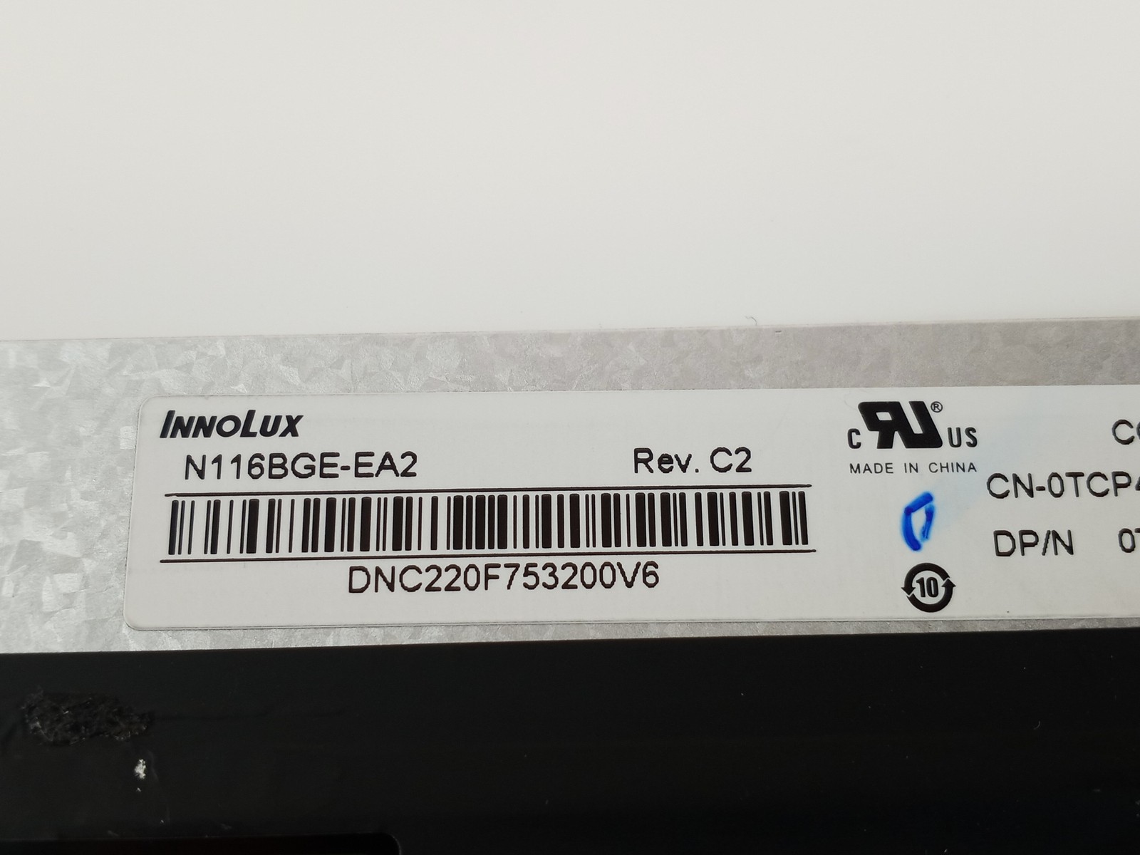 Innolux N116BGE-EA2 Rev. C2 11.6″ 1366 x 768 Matte Laptop Screen