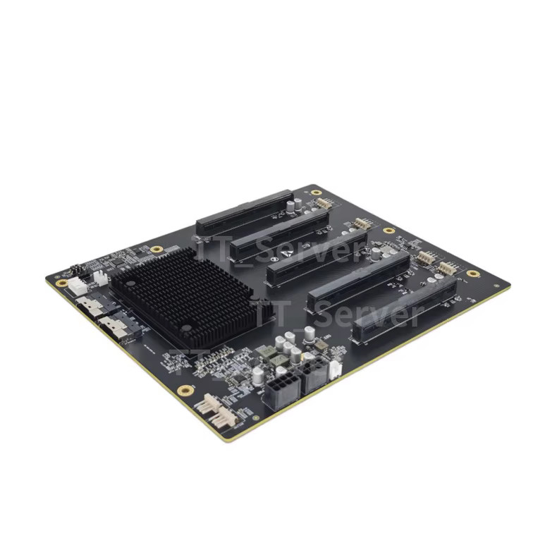 PLX88096 Expansion Card PCIe 4.0 5-card expansion backplane Adapter Board