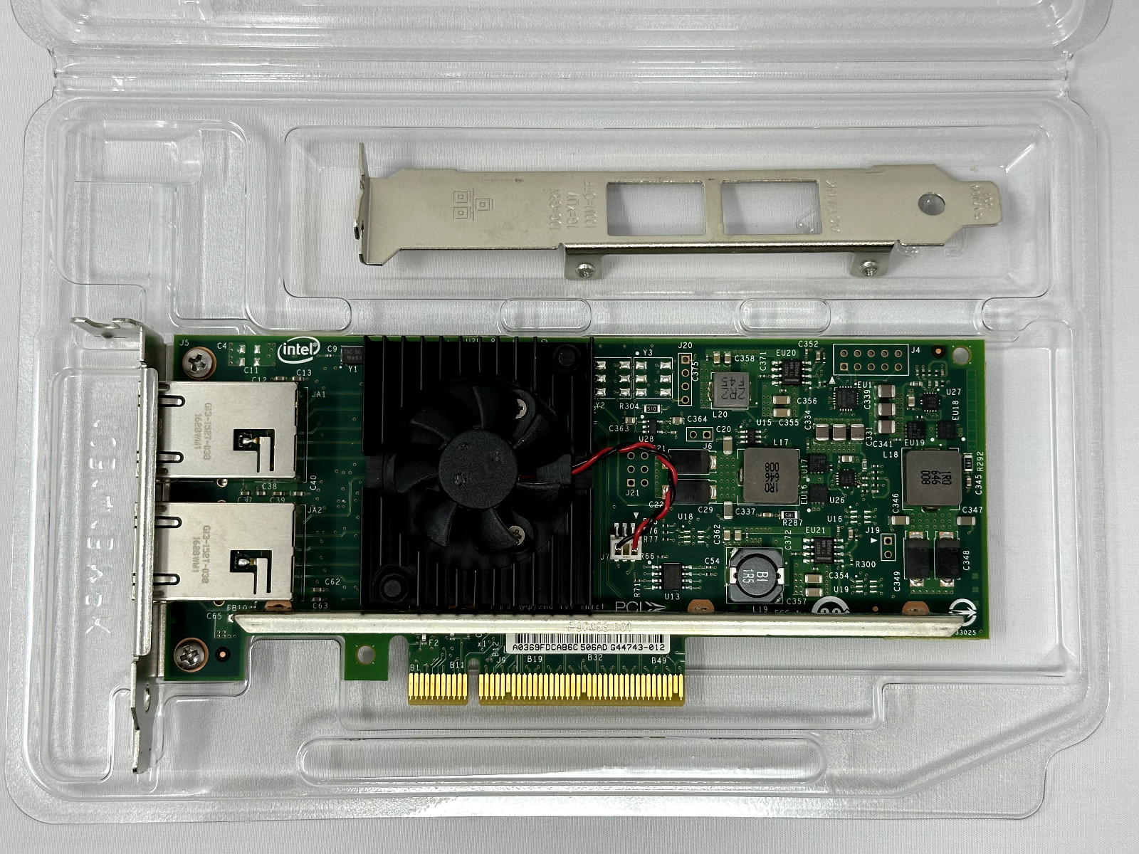 K7H46 3DFV8 Both brackets DELL INTEL X540-T2 10GB 2-PORT NIC NETWORK