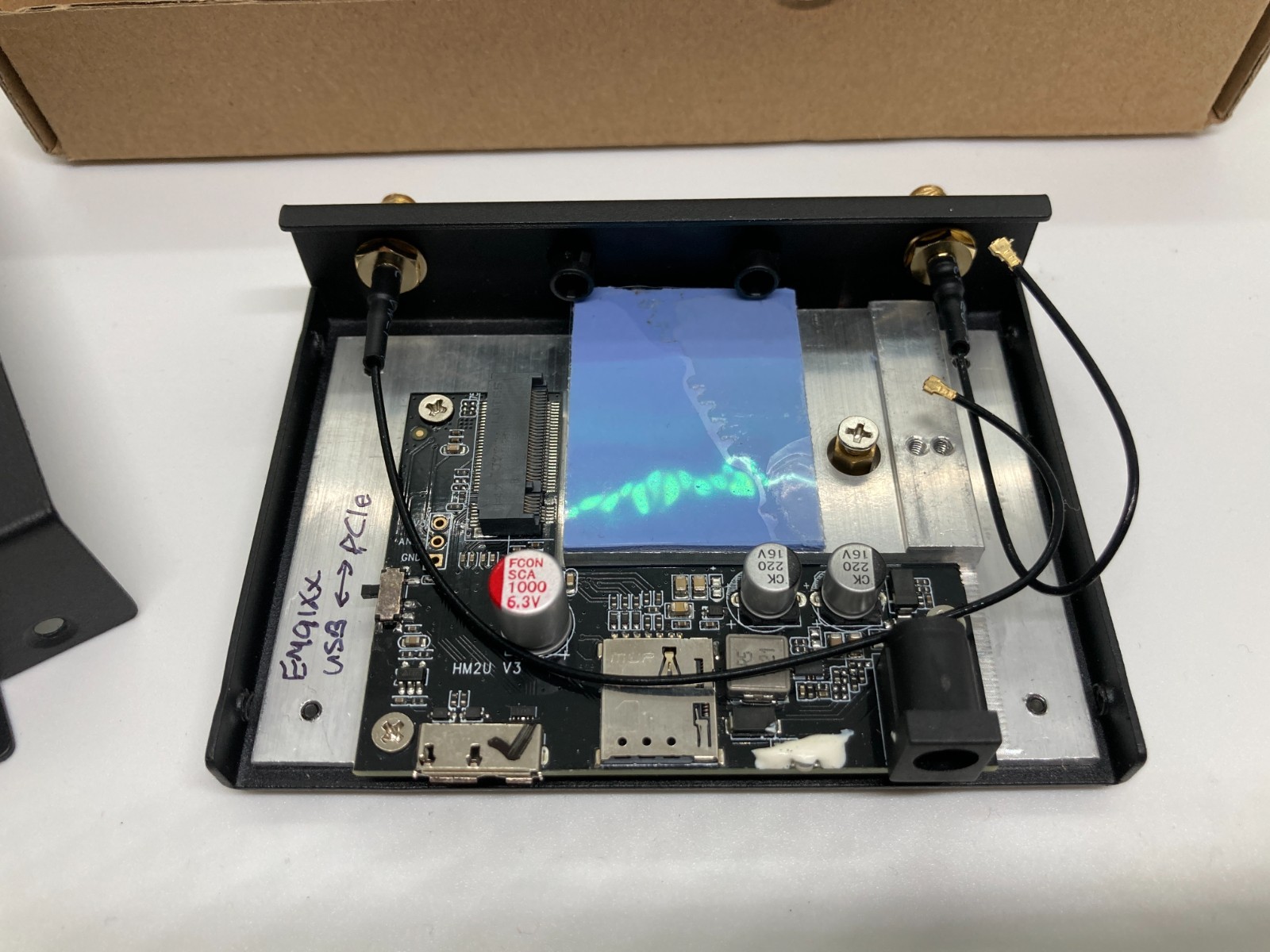 Rework.Network M.2-USB3 HM2U V2 Enclosure Sierra Wireless EM919x EM7690 Telit FN