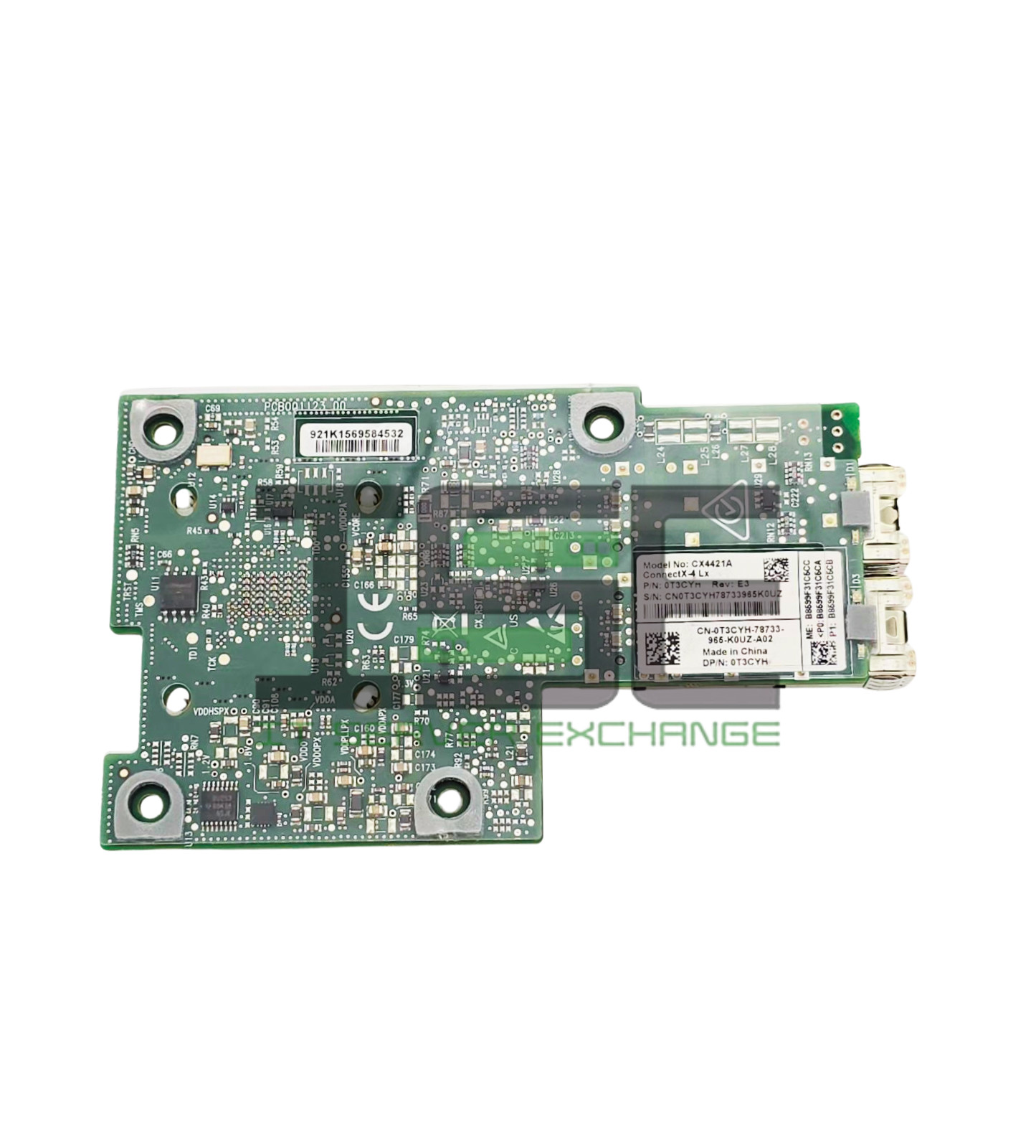 Dell T3CYH Mellanox ConnectX-4 Lx CX4421A 2-Port 25GbE SFP28 Mezzanine Card