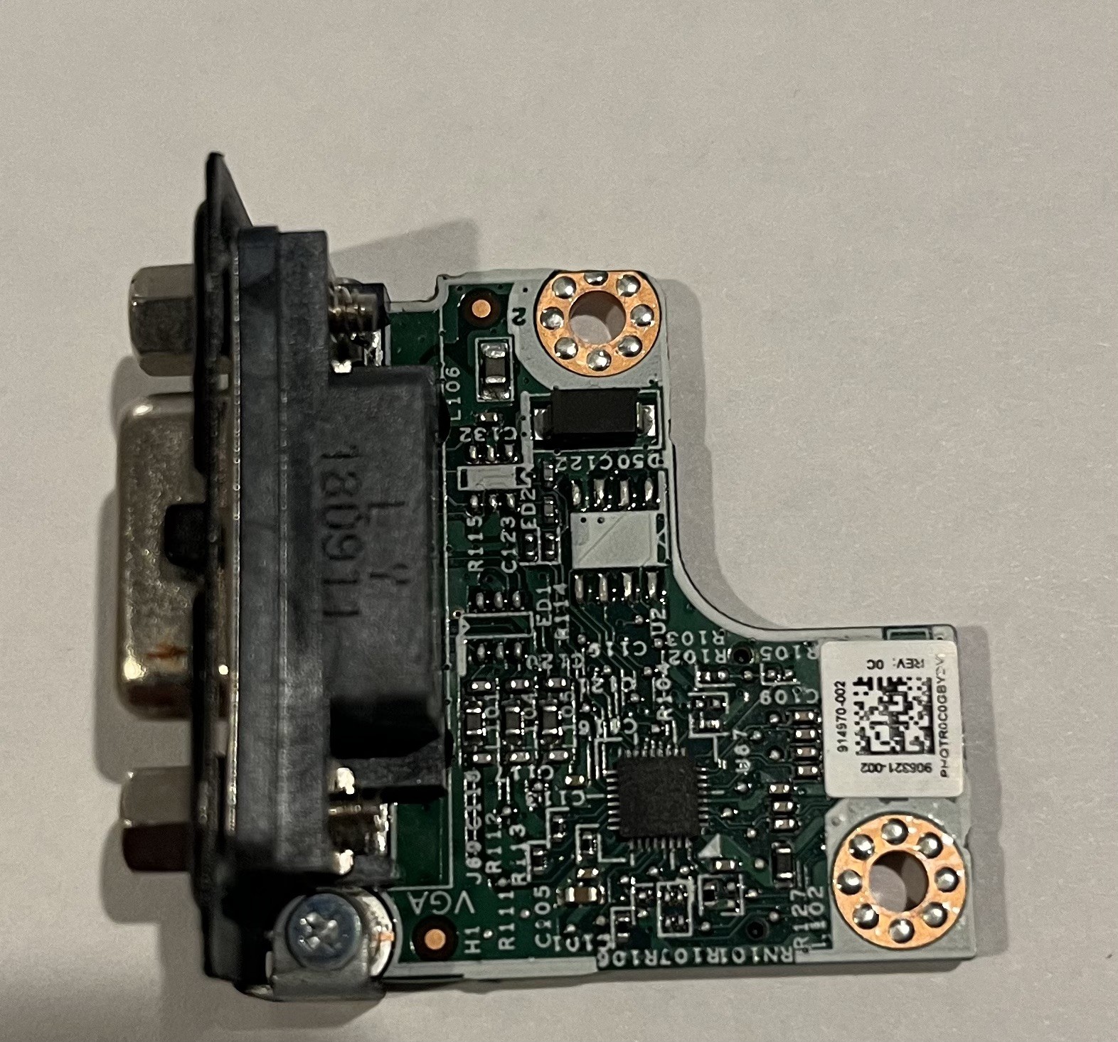 HP Elitedesk Flex-I/O VGA Card Flex IO option Card