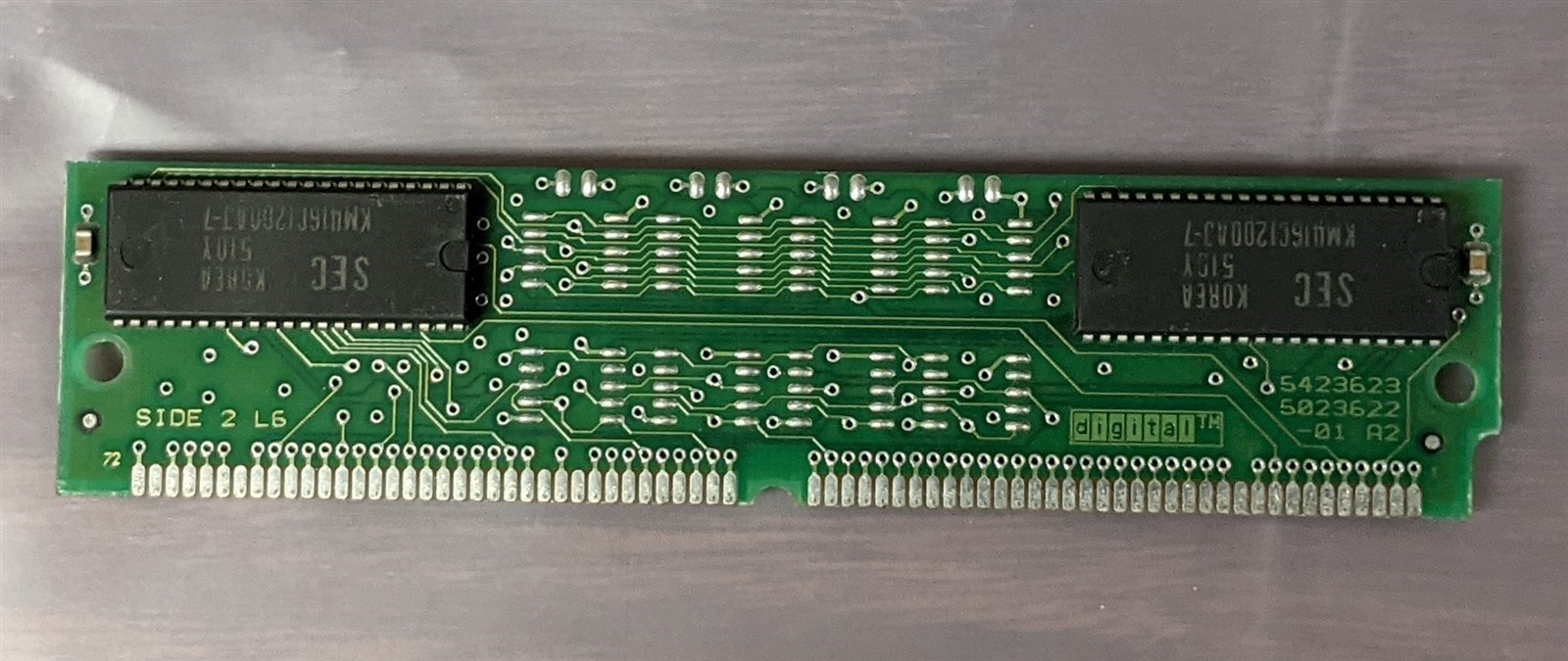 8MB DEC DIGITAL 5423623 5023622-01 A2 FPM 70ns 2Mx32 Samsung Memory SIMM Stick