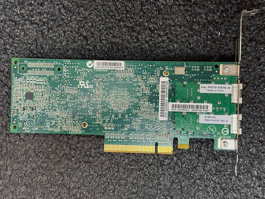 Dell C856M 8Gbps PCI Express x8 Fiber Channel SFP FC Host Bus Adapter