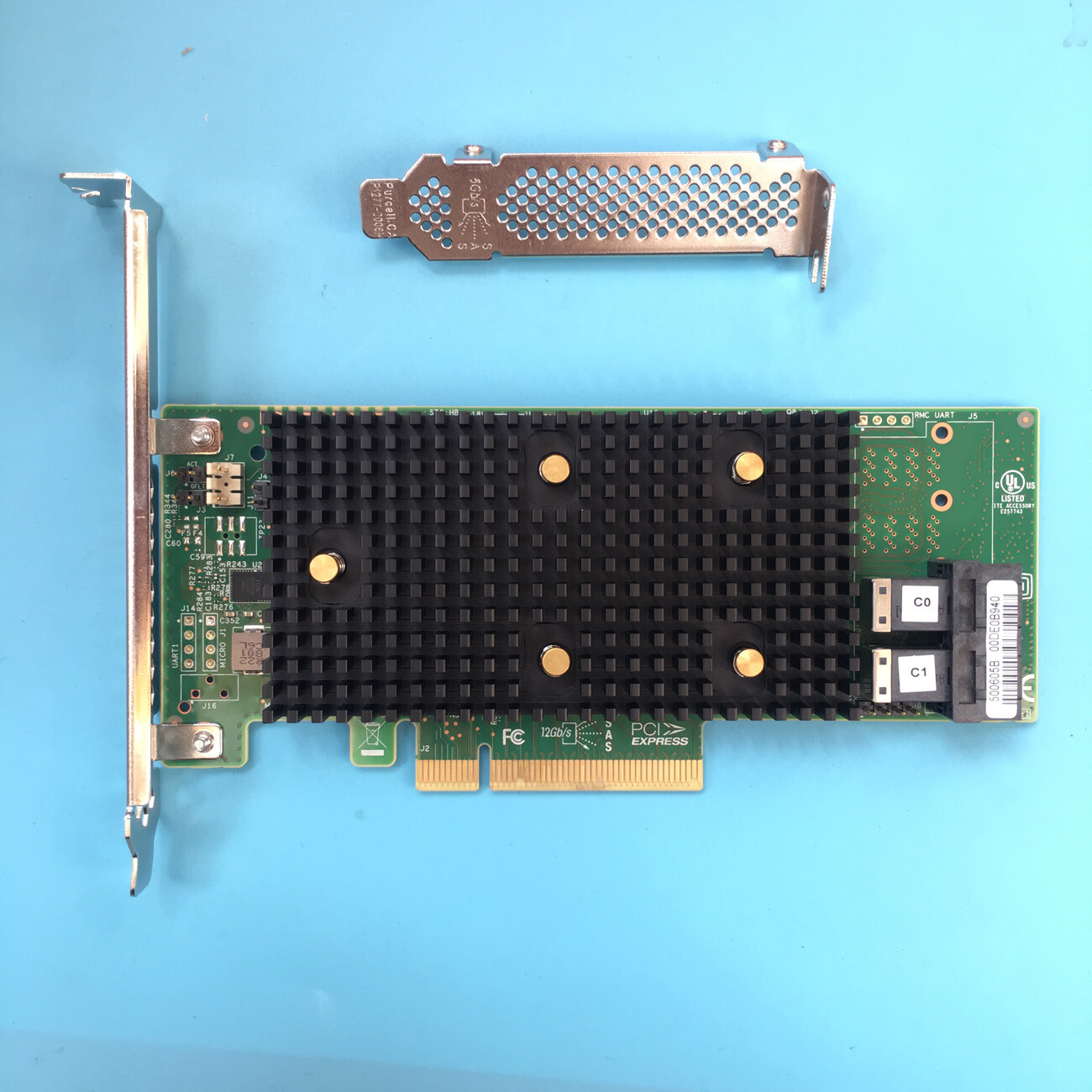 Broadcom LSI 9400-8i 12Gbps Tri-Mode SAS / SATA PCIe NVMe HBA IT Mode JBOD Card