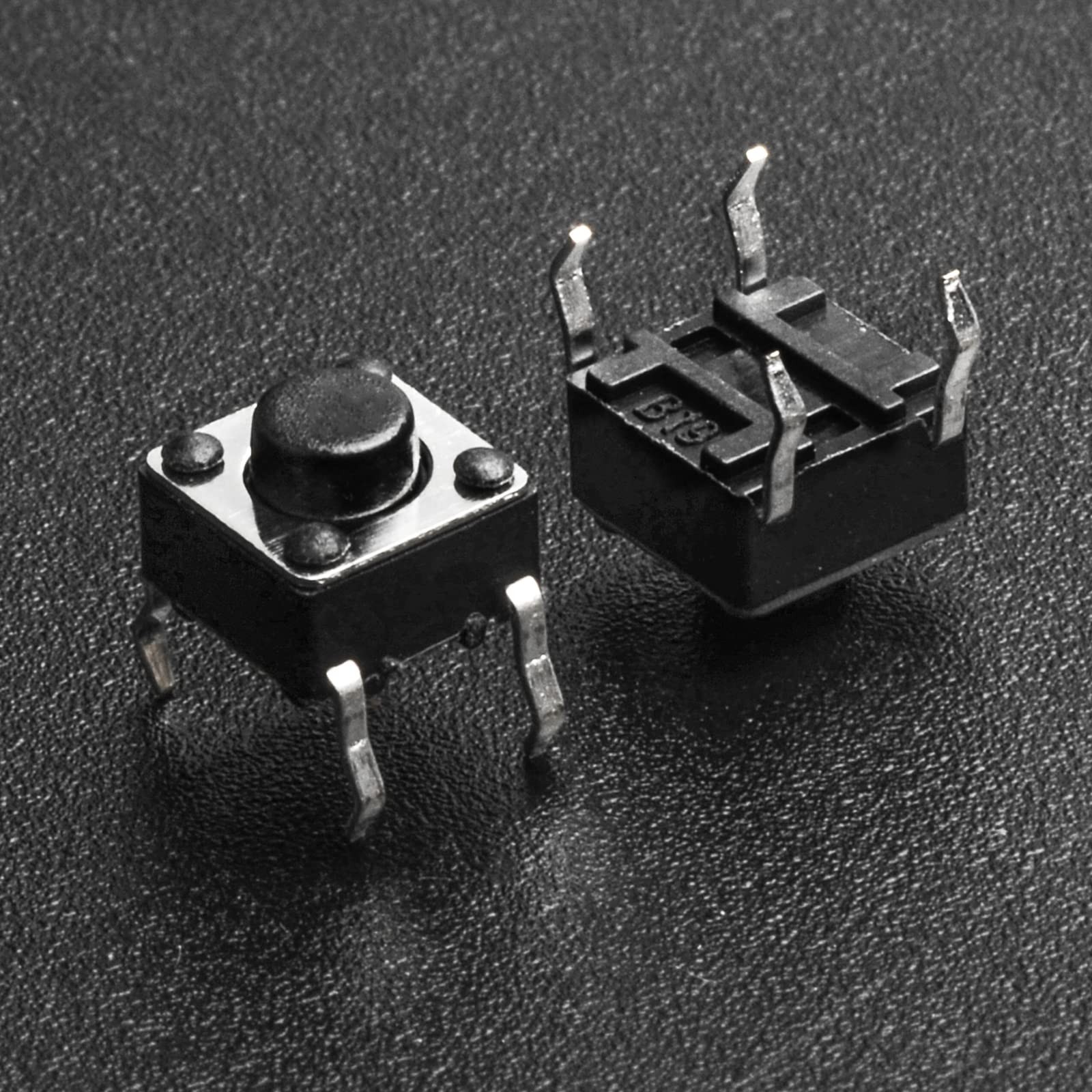 120 Pcs 6 x 6mm x 5mm Momentary Tactile Tact Push Button Switch for PCB 4 Pin…